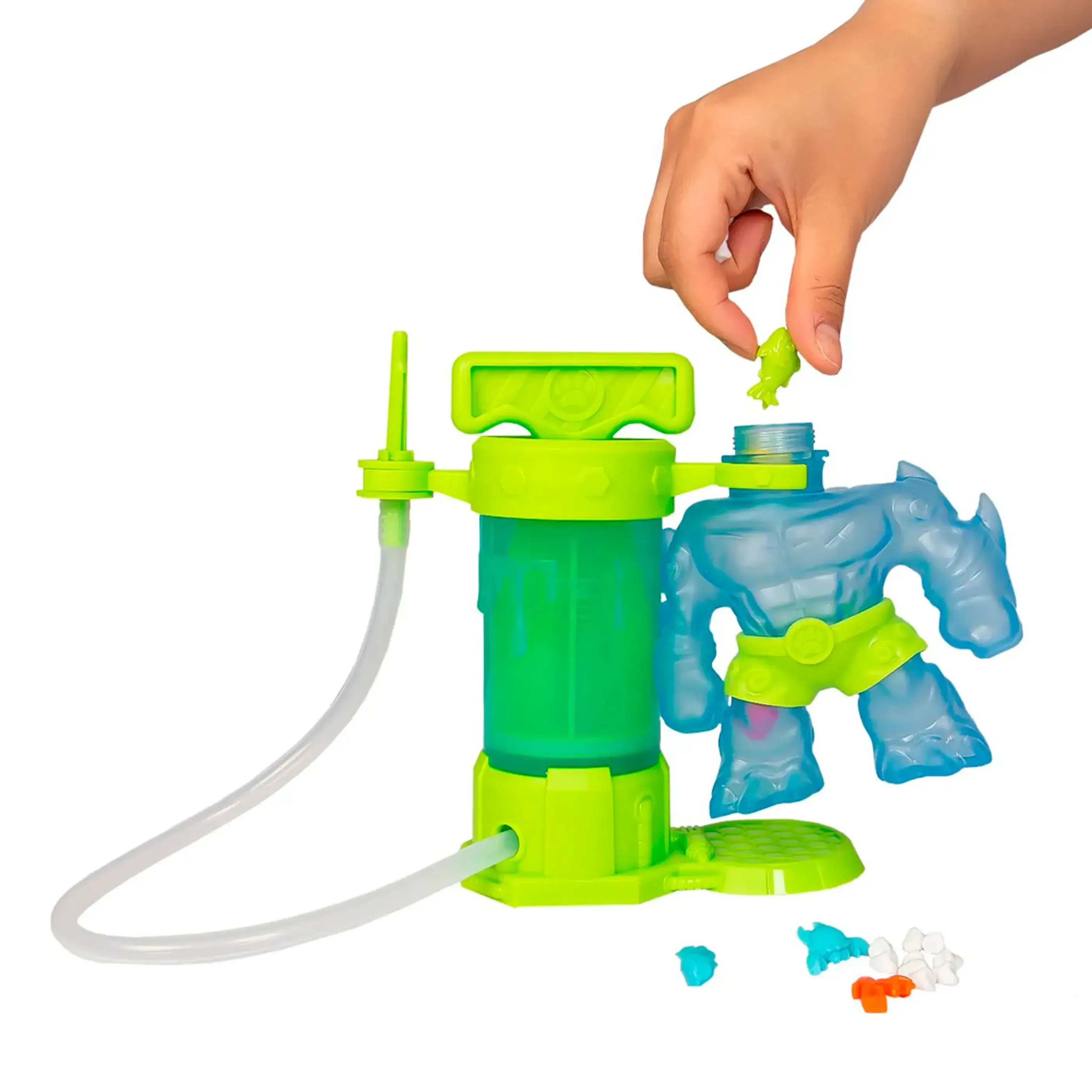 GooJitZu Игровой набор Создай Своего Героя Траш Hero Creator тянущаяся фигурка 