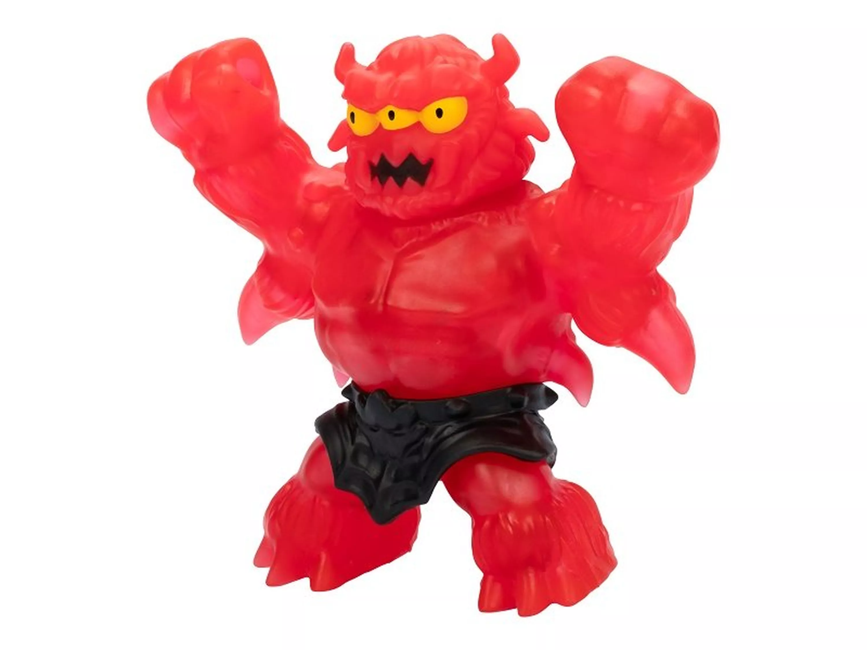 GooJitZu Игровой набор Сир Траш VS Варвар Рэдбек Стретч Страйкерс тянущиеся фигурки 