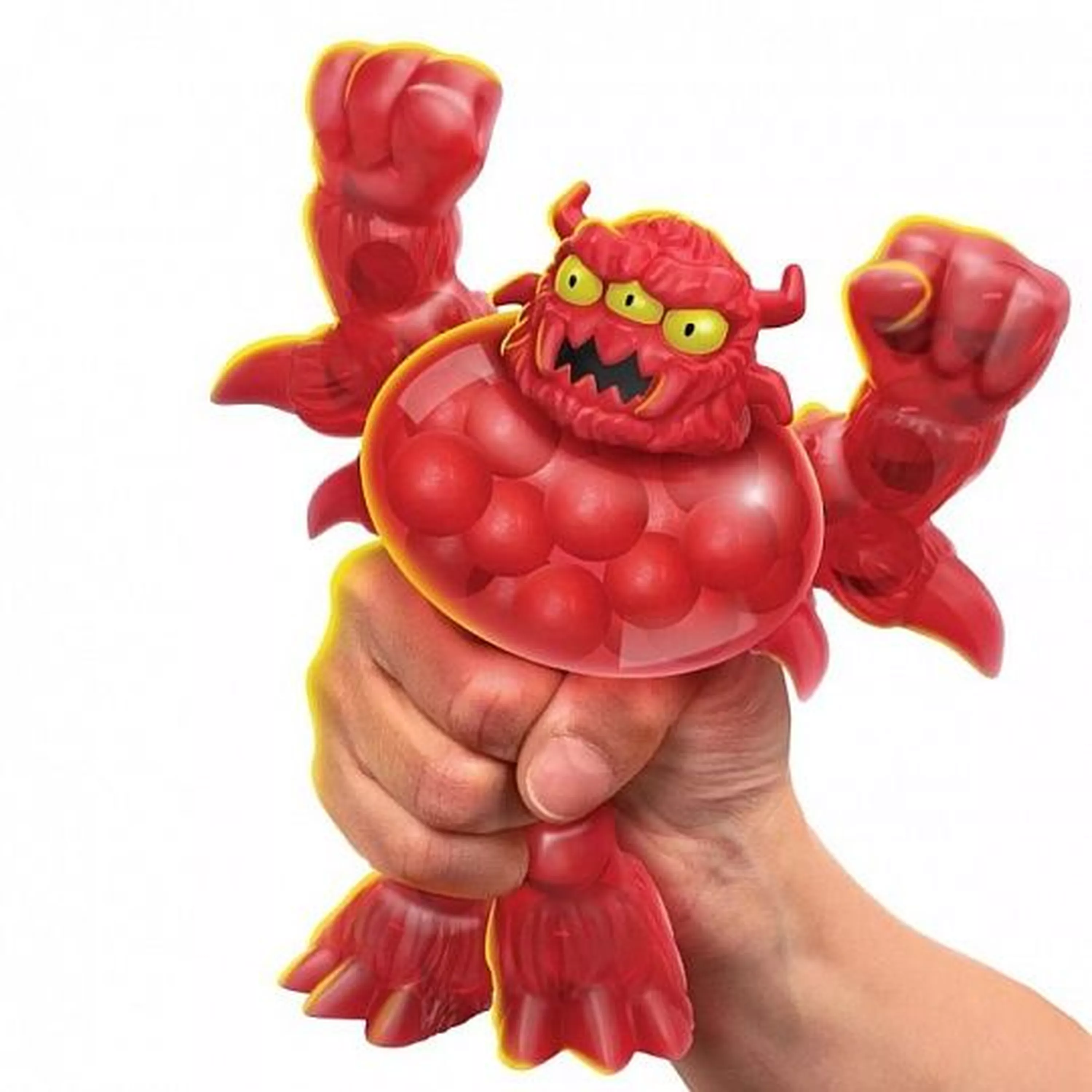 GooJitZu Игровой набор Сир Траш VS Варвар Рэдбек Стретч Страйкерс тянущиеся фигурки 