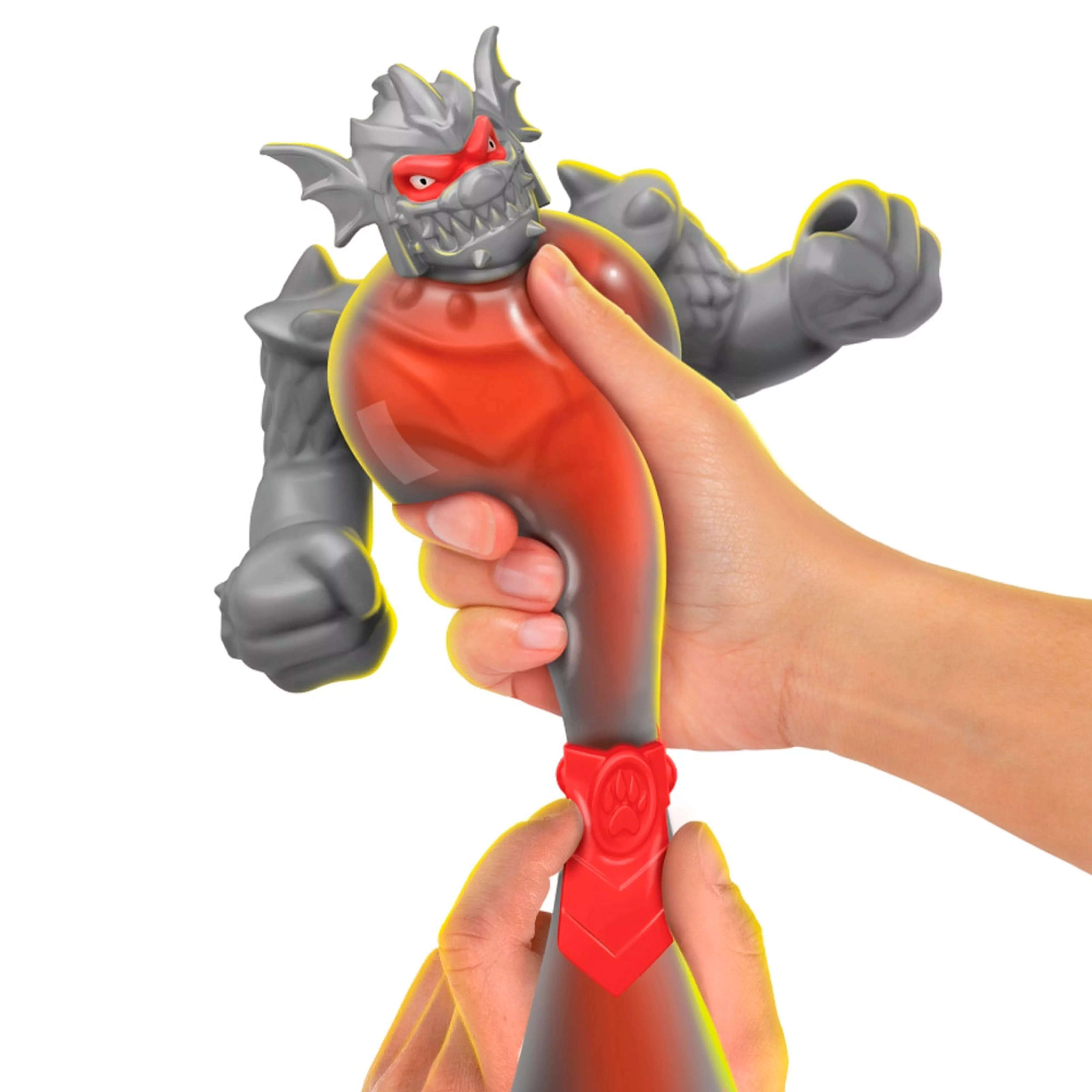 GooJitZu Игровой набор Серебряный Блейзагот VS Гладиатор Караптагон Стретч Страйкерс