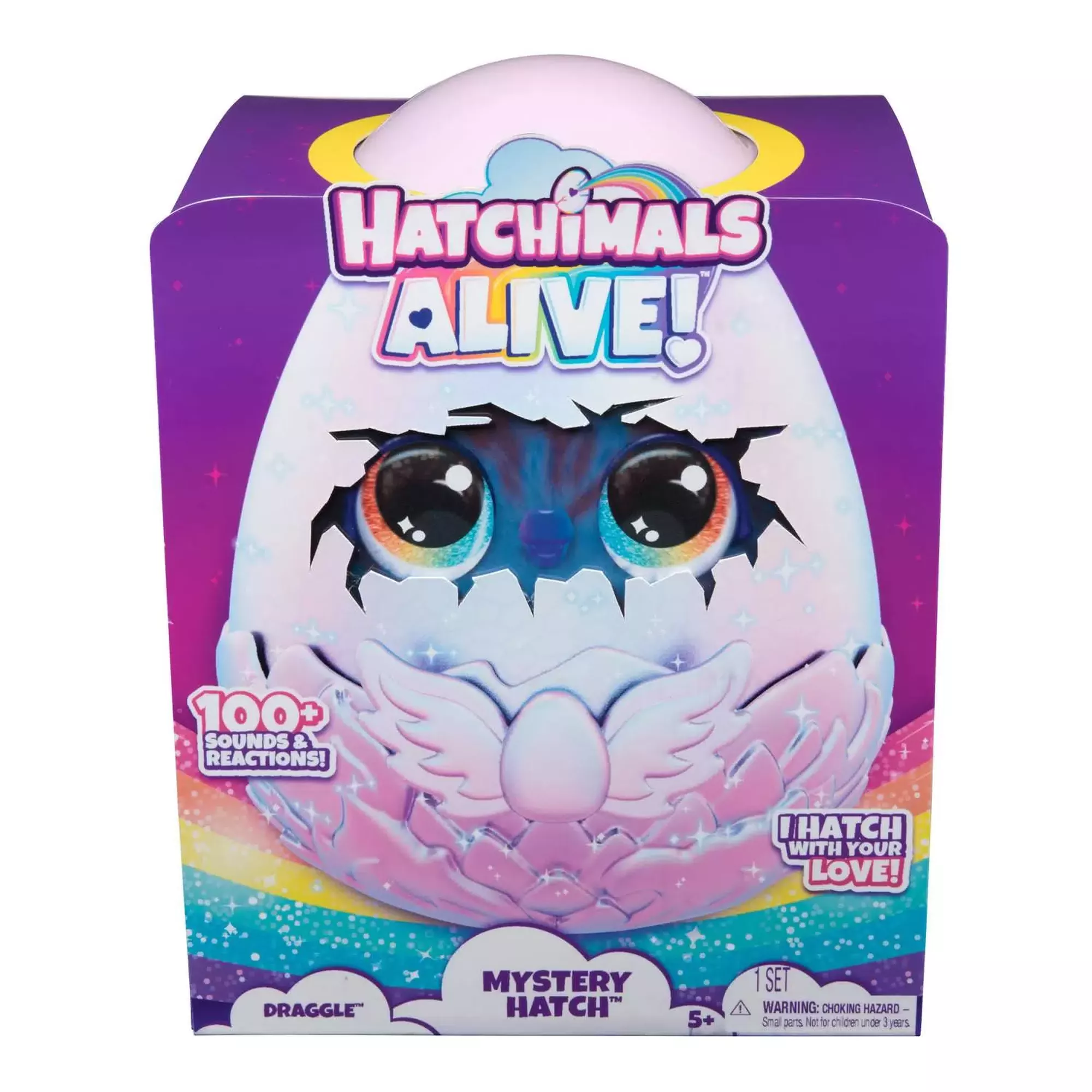 Hatchimals Интерактивная игрушка сюрприз, Дракон