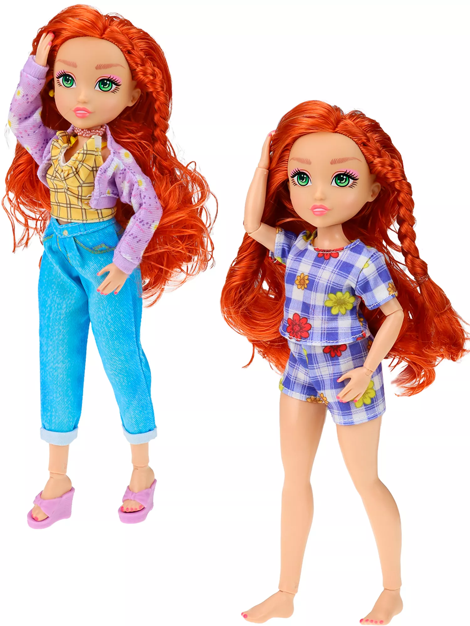 Кукла Glo-Up Анджела (25 см, с аксессуарами, в коробке) 