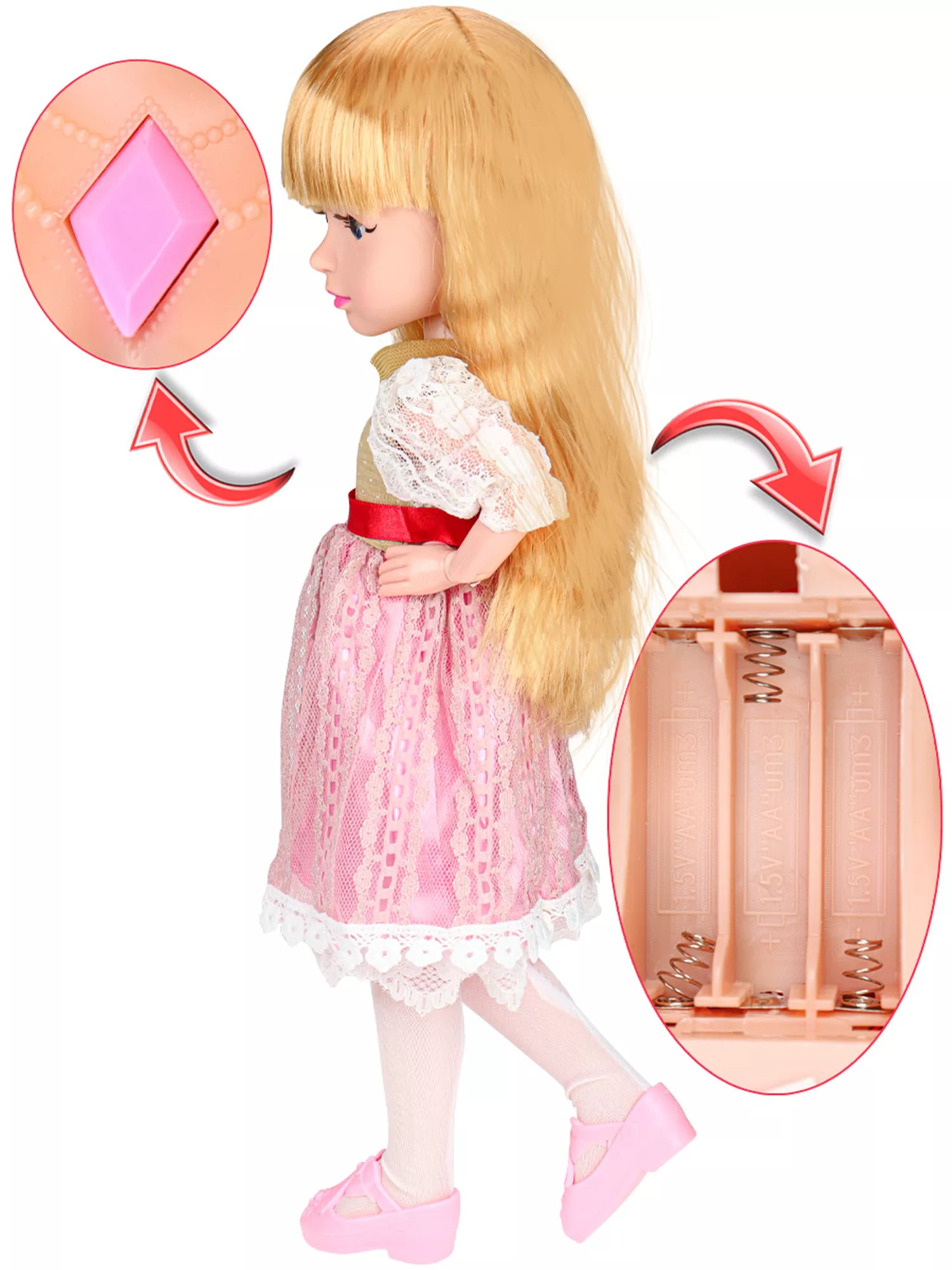 Кукла интерактивная “Марта“(45см) 