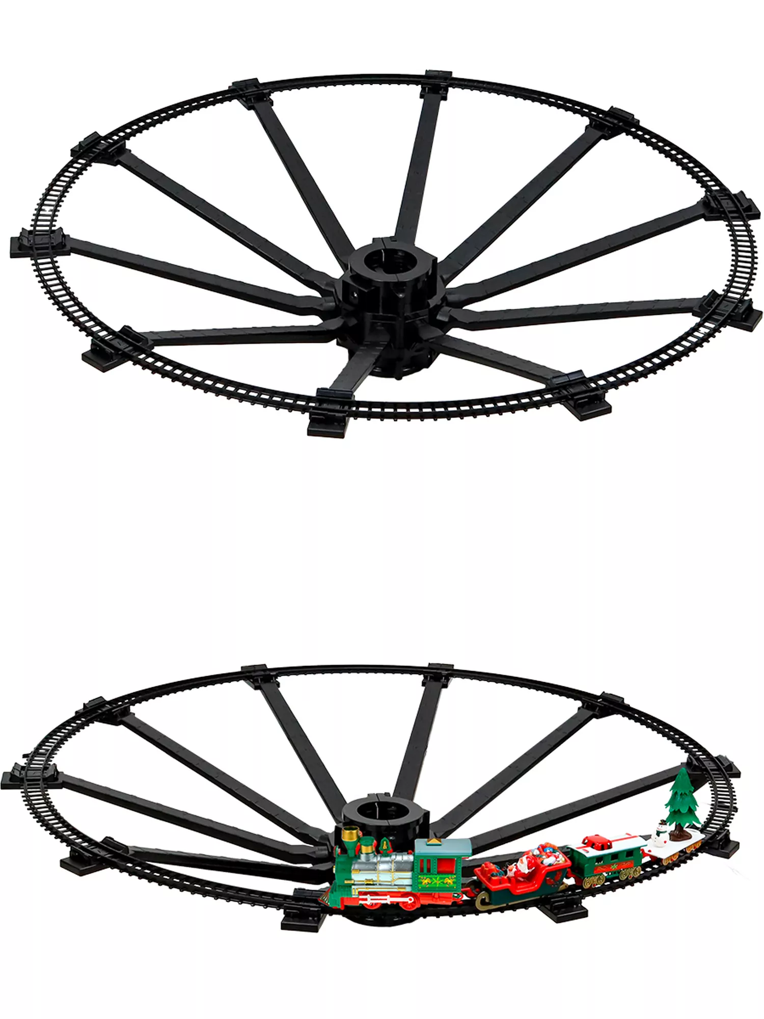 Железная дорога на ёлку