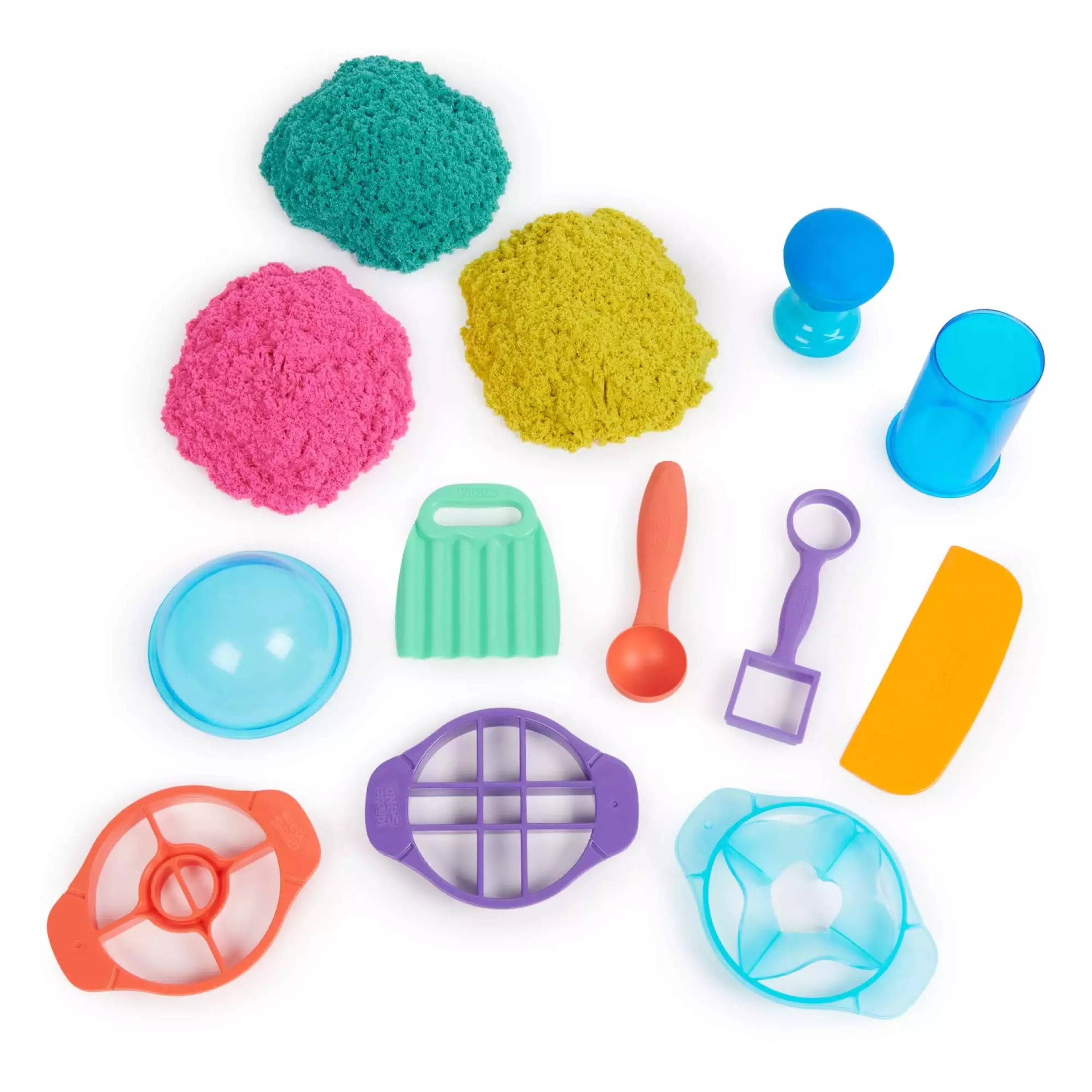 Kinetic Sand Игровой набор Творчество, кинетический песок с аксессуарами
