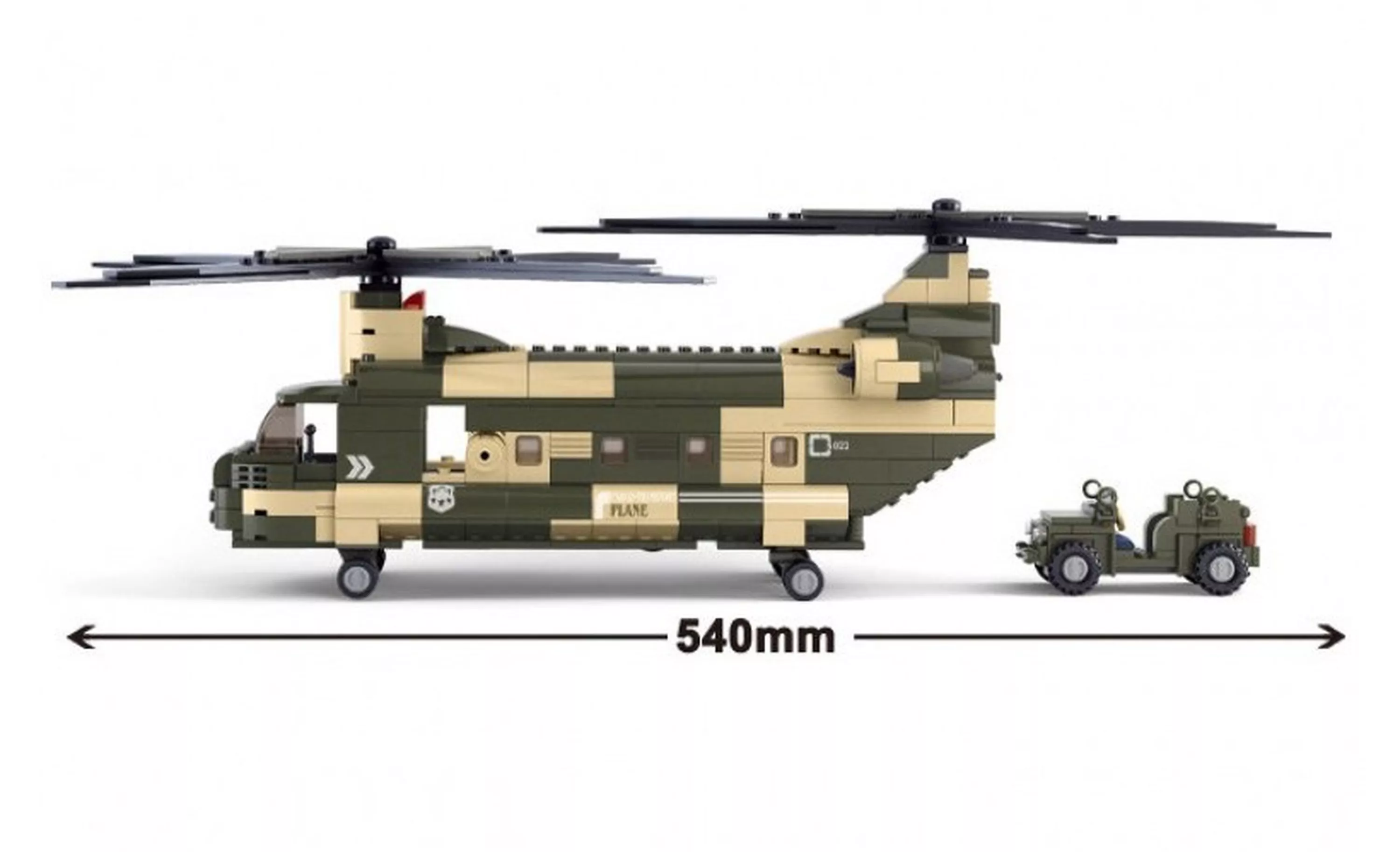 Sluban Конструктор Вертолет с фигурками
