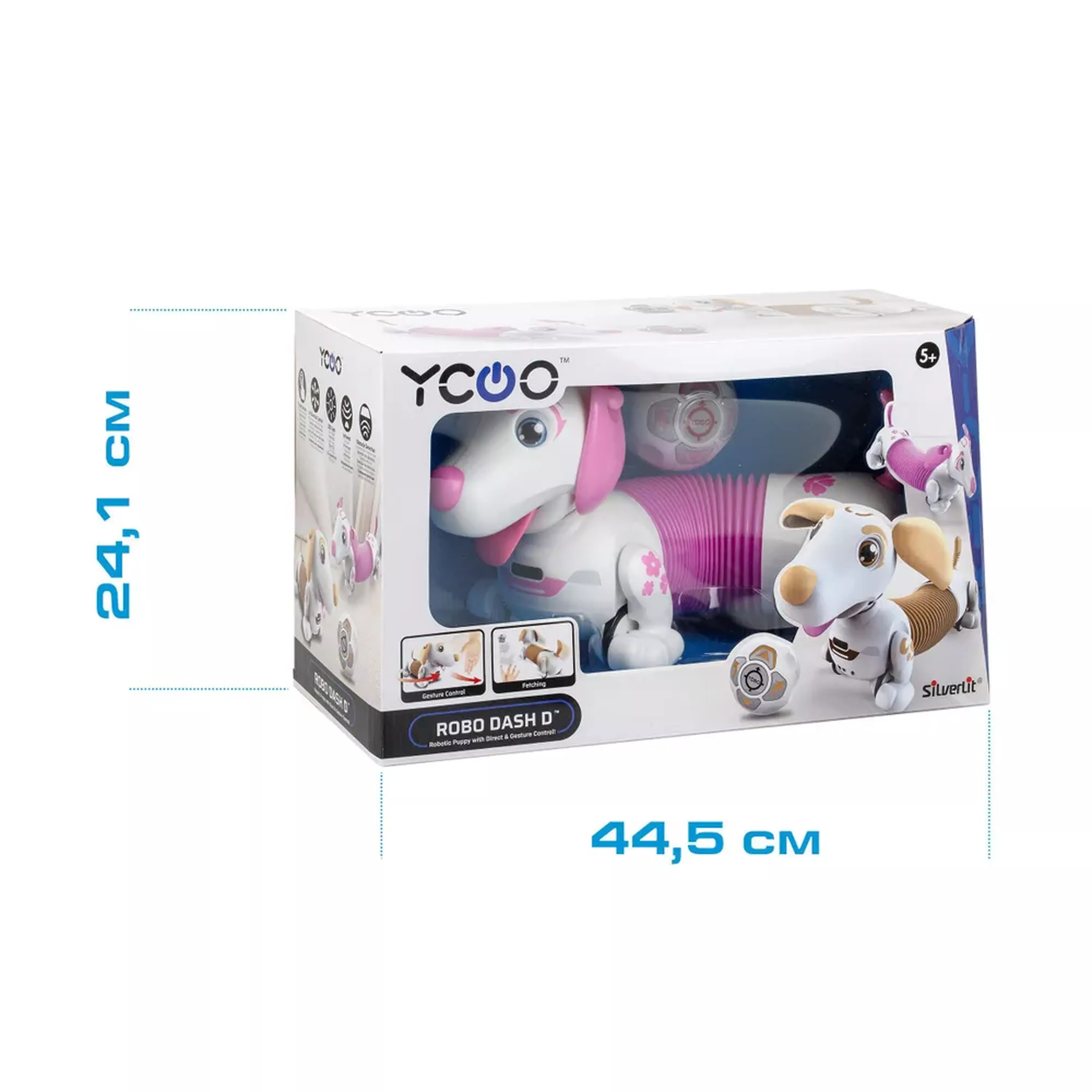 YCOO Робот Собака Дэш (розовый)