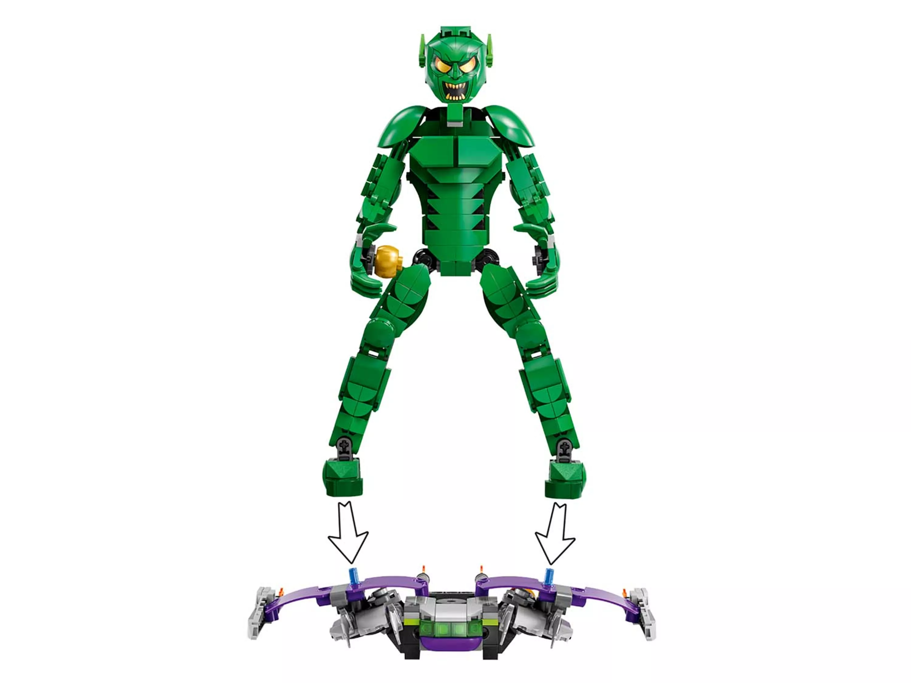 Конструктор LEGO Фигурка Зеленого Гоблина