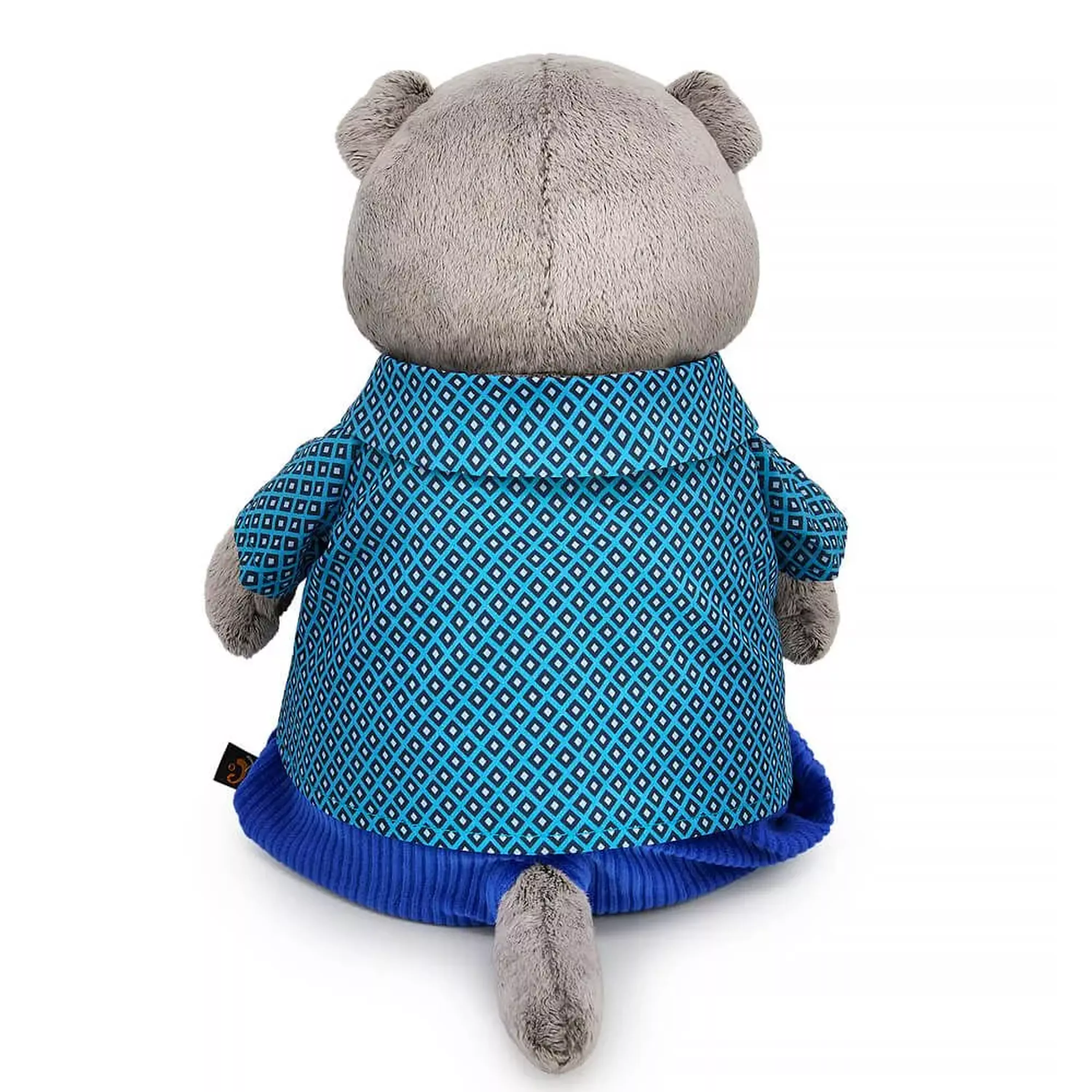 BUDI BASA Басик в рубашке с ромбами и брюках 30 см