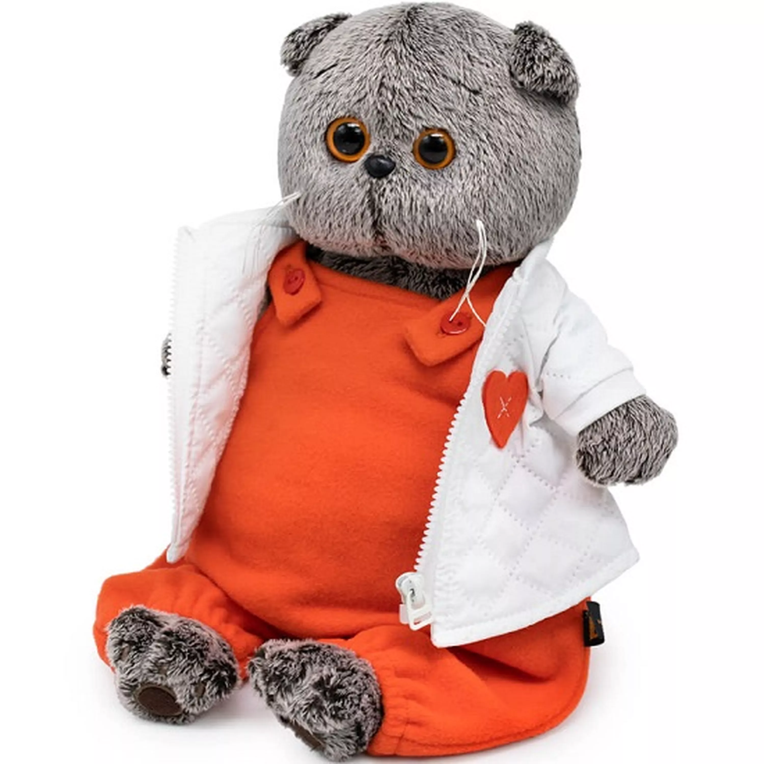 BUDI BASA Басик в стеганой куртке и комбинезоне 30 см