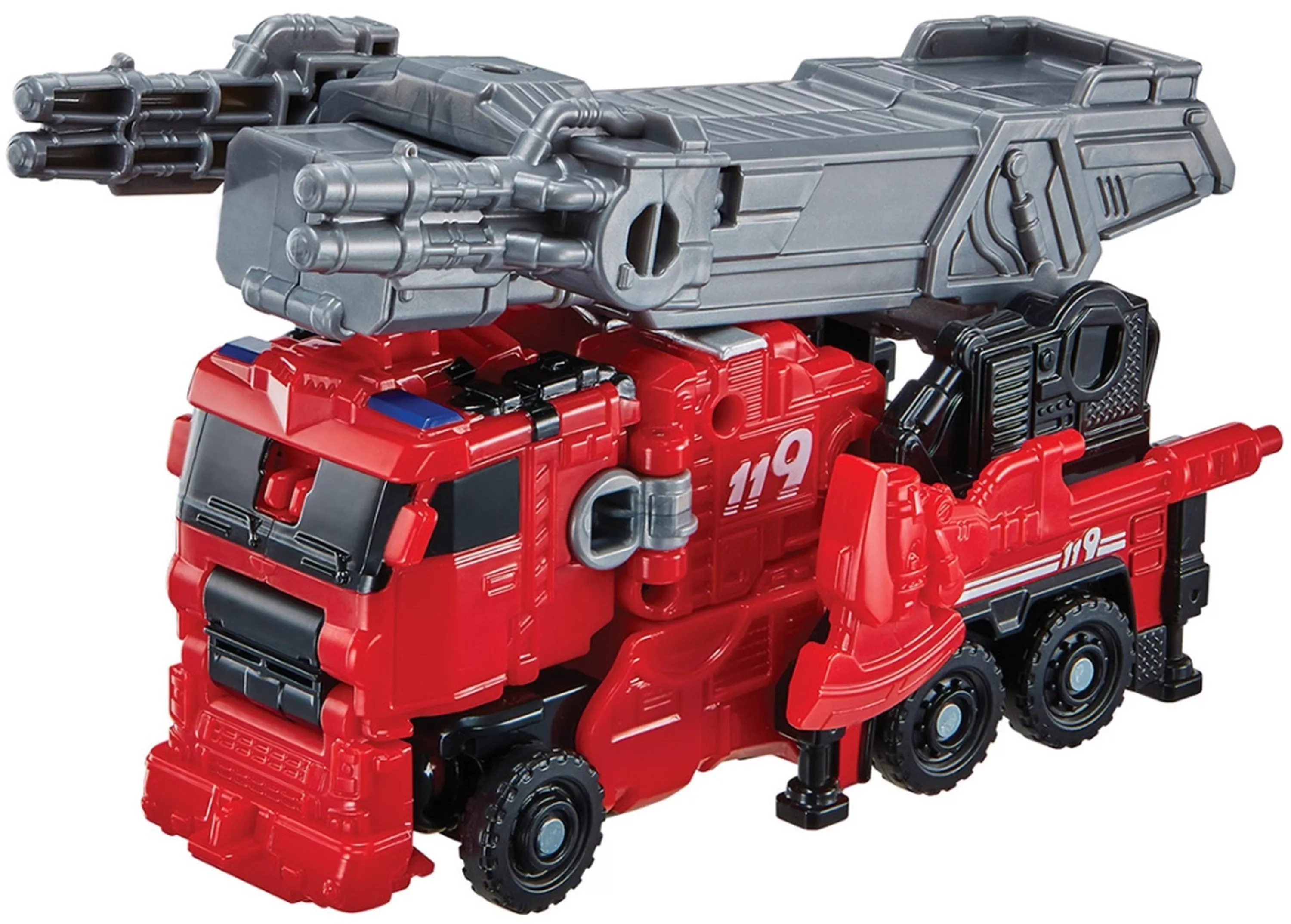 TOBOT Робот-трансформер ТОБОТ МИНИ L NEW (XL) (пожарный наряд)