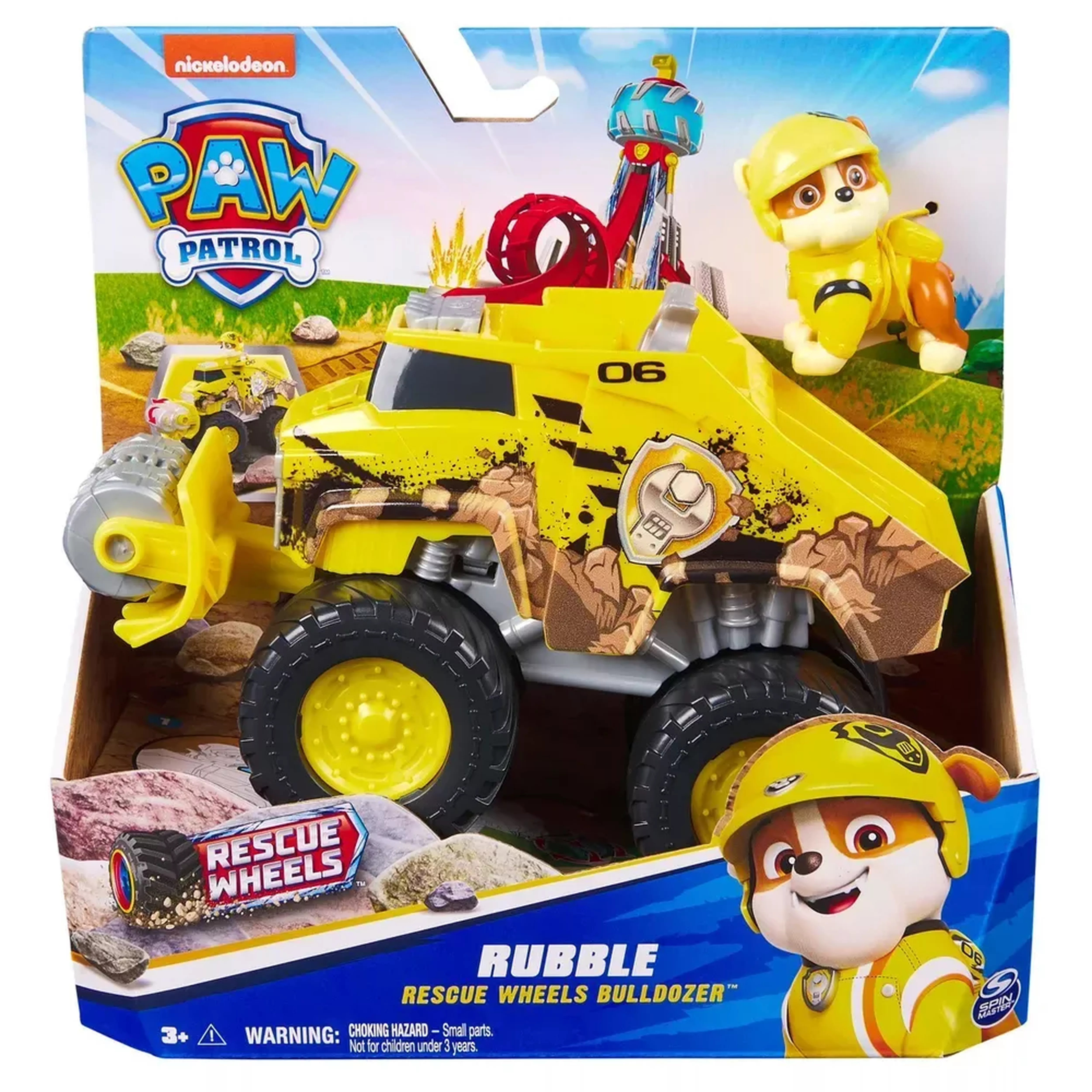 Paw Patrol Игровой набор Rescue Wheels с фигуркой Крепыш 