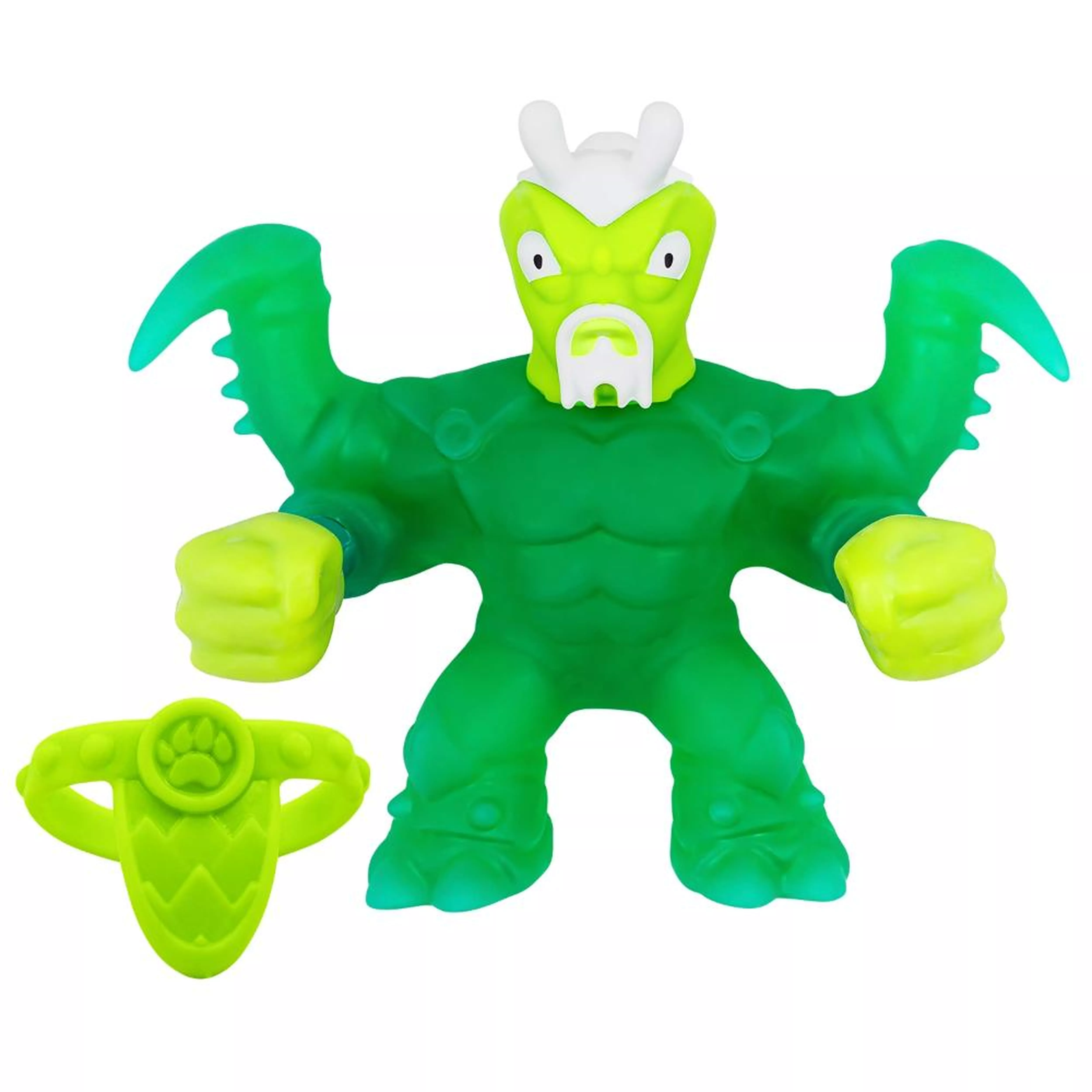 GooJitZu Игрушка Ультраредкий Мантор Смэш Страйкерс тянущаяся фигурка 