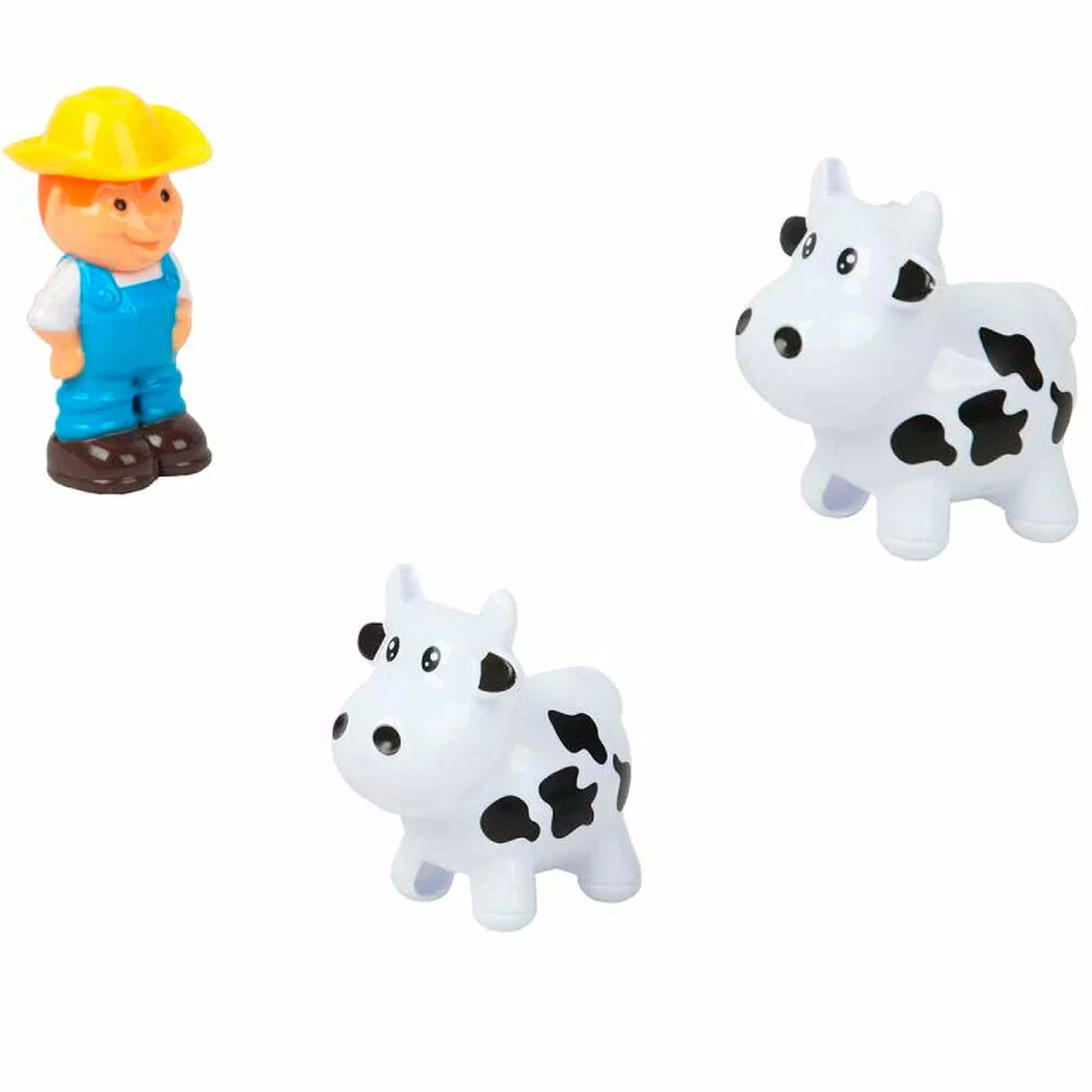 Каталка-ТРАКТОР С ПРИЦЕПОМ. 30+ песен, стихов и звуков в кор. Умка