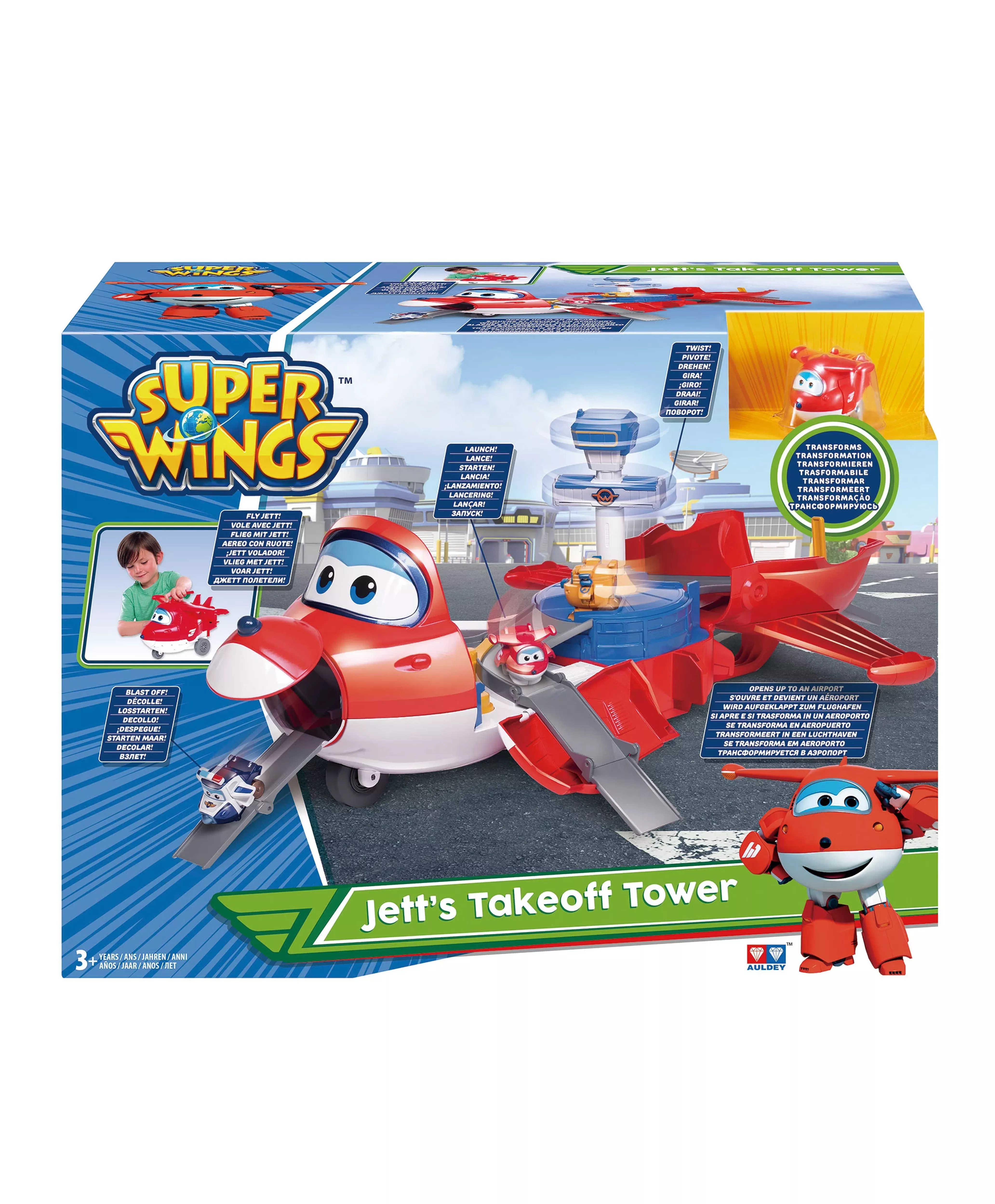 Super Wings Взлётная база Джетта