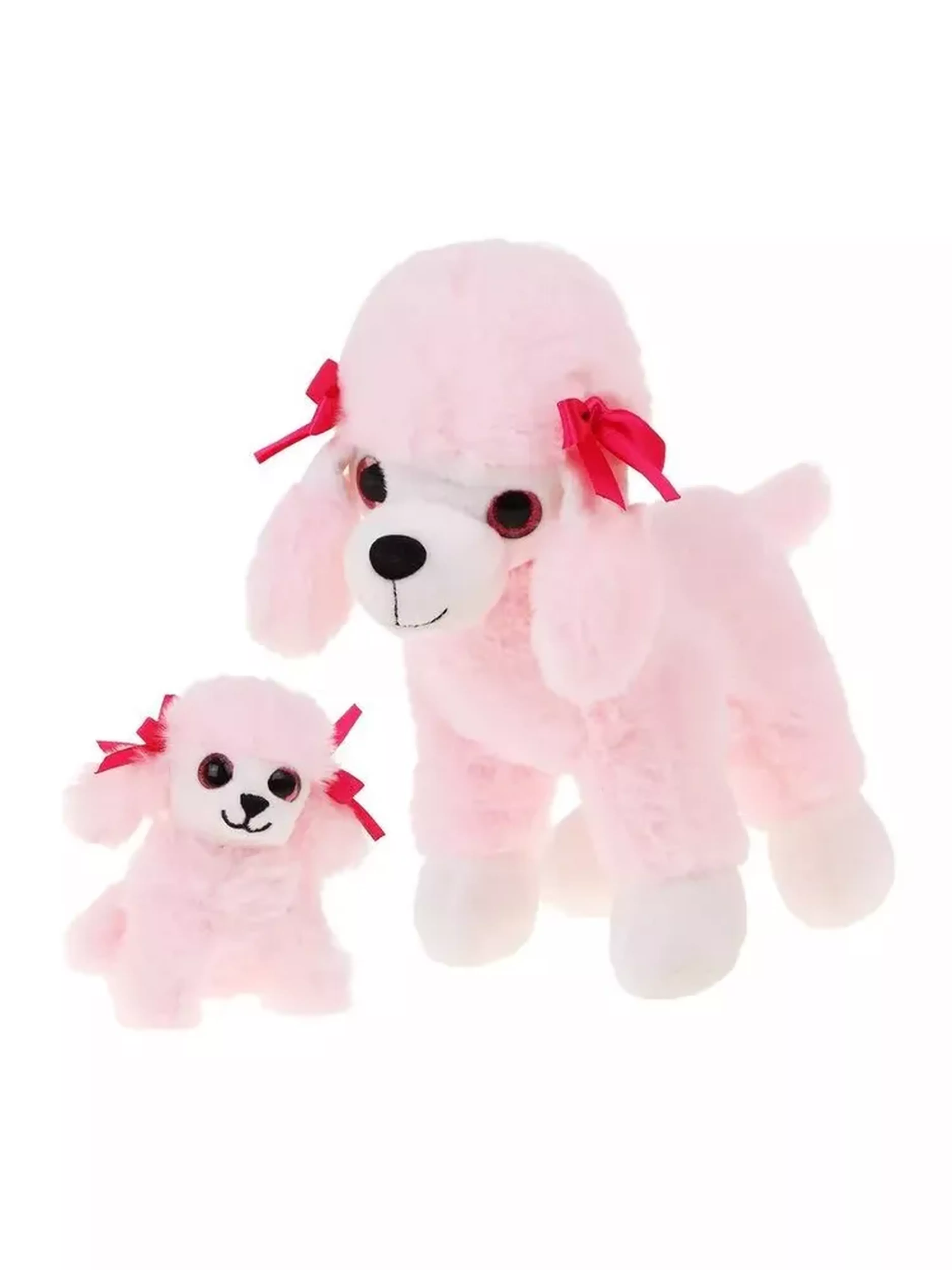 Набор в сумочке Мама пудель и щенок