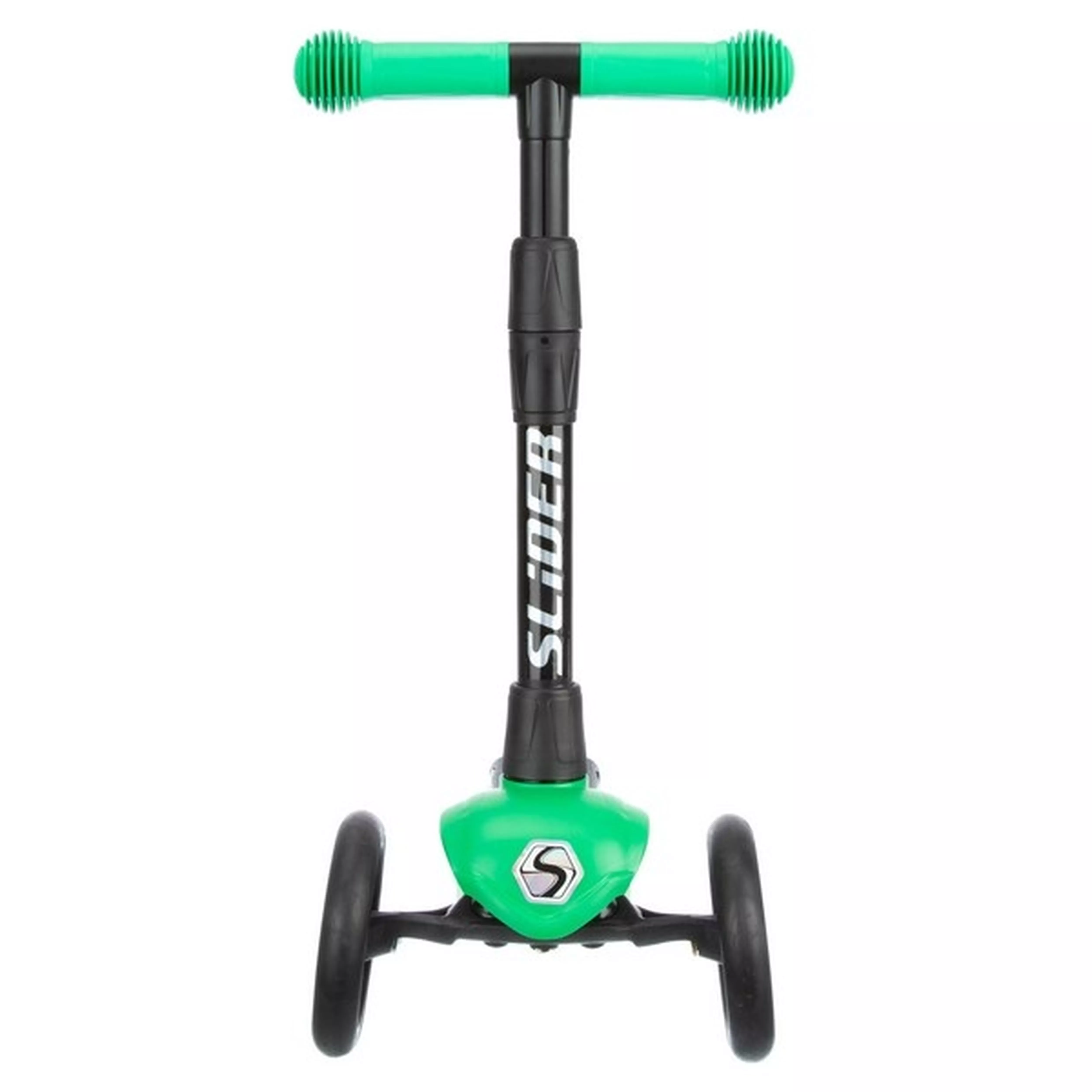 Самокат трехколесный Slider Start, складной, цвет: зеленый