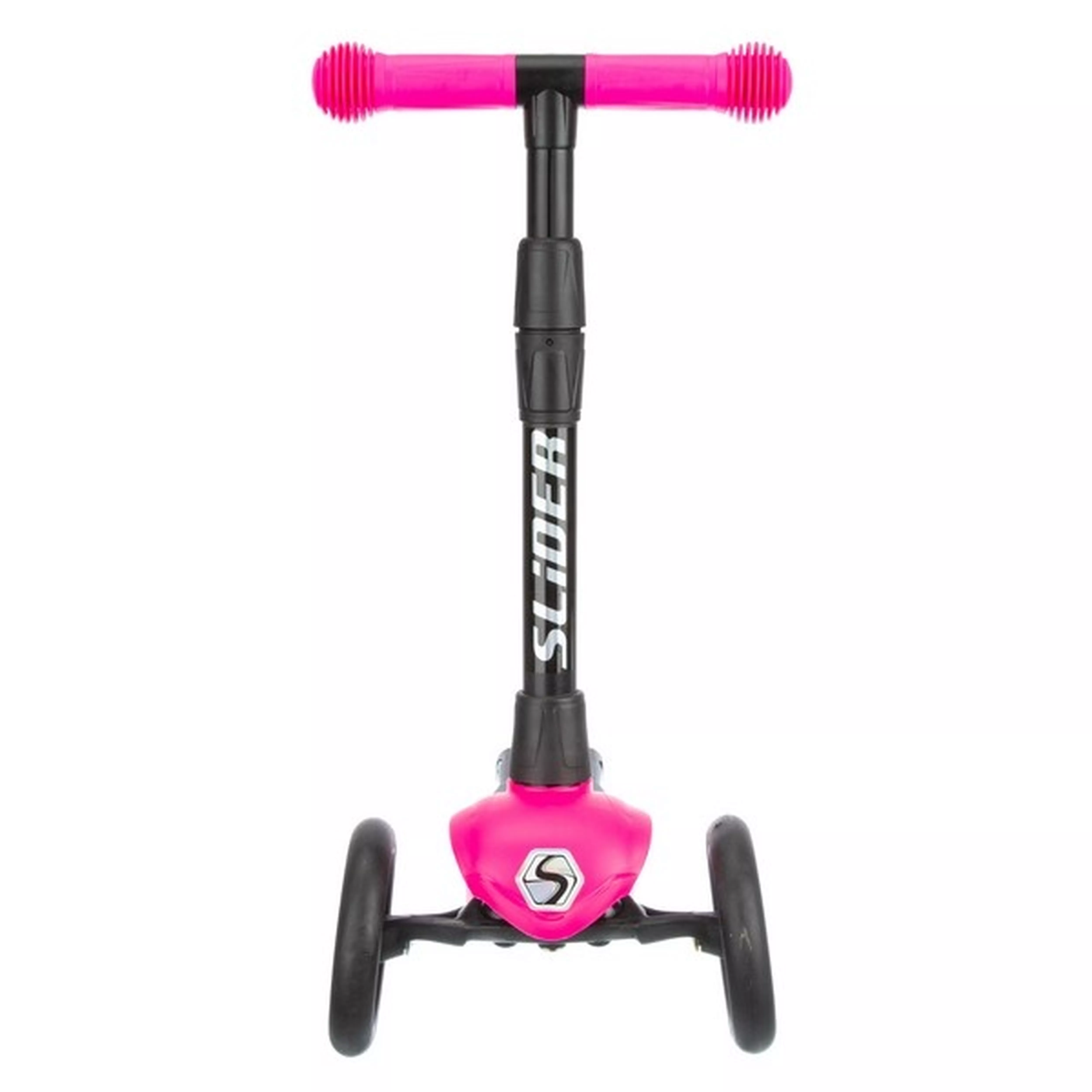 Самокат трехколесный Slider Start, складной, цвет: фуксия