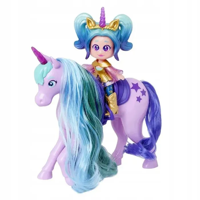 Игровой набор  KOOKYLOOS UNICORNS кукла AURORA с единорогом, 2 вида в ассорт