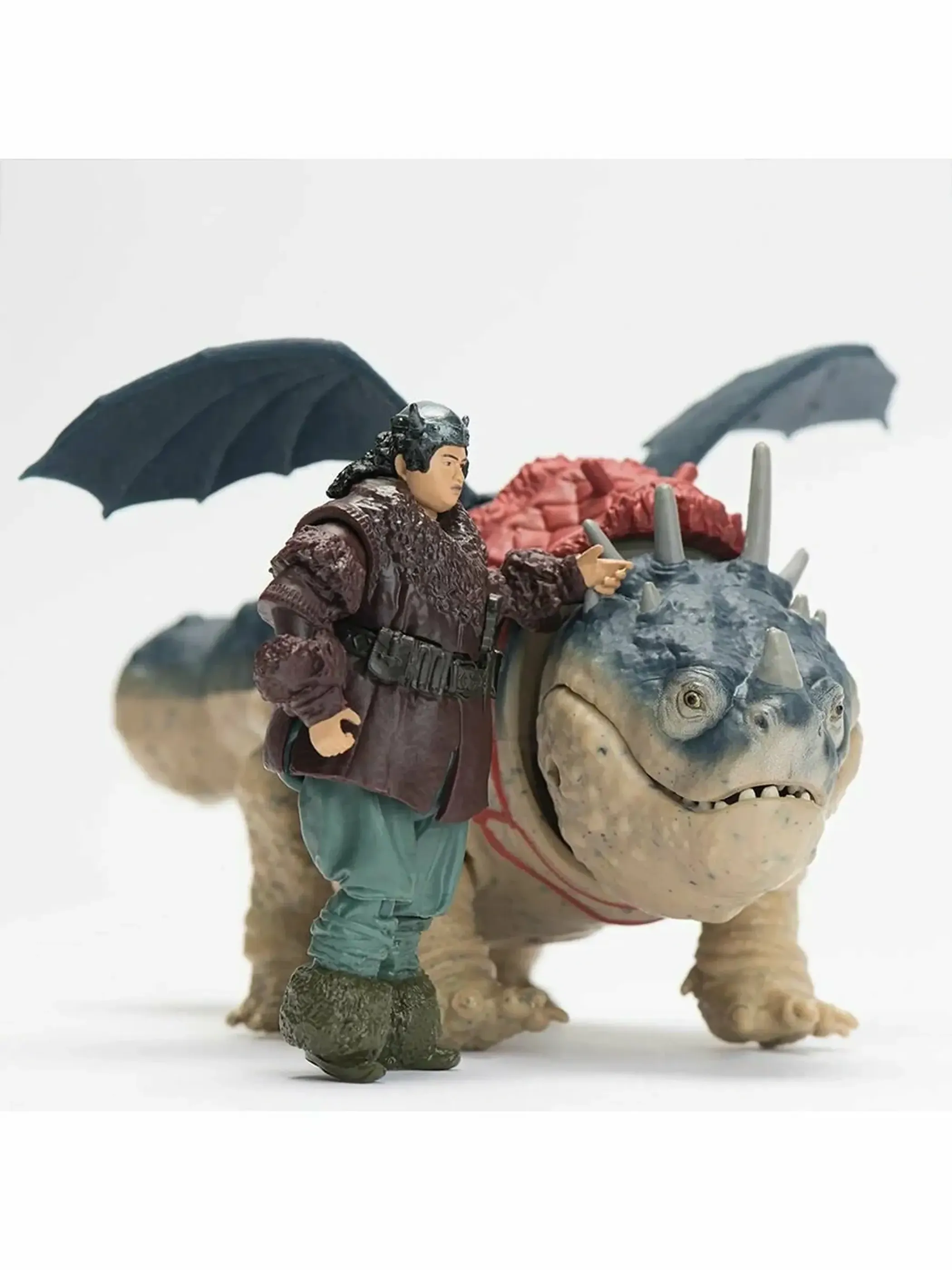 How to train your dragon Игровой набор Викинг и дракон: Рыбьеног и Громмель. 23см.