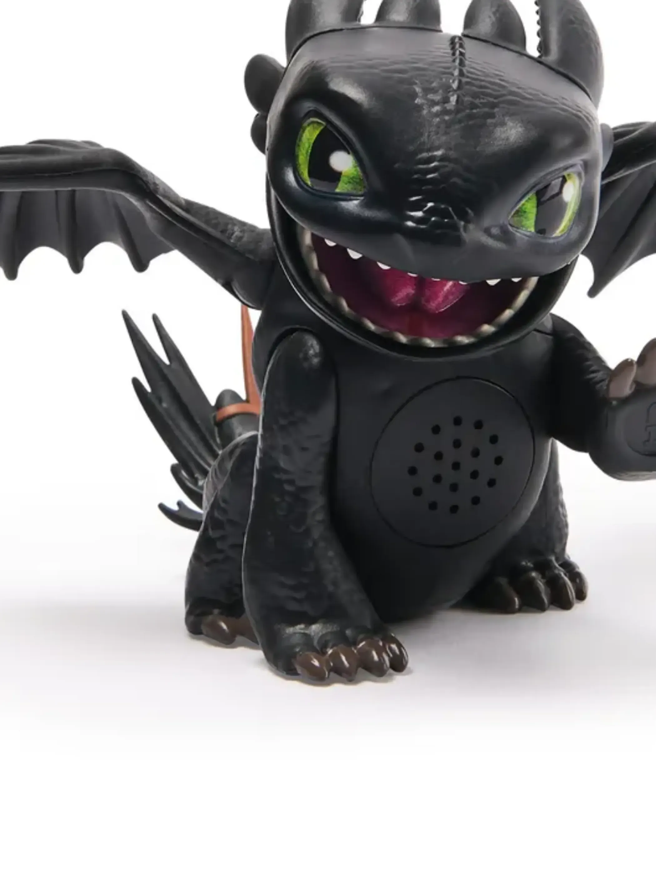 How to train your dragon.Игрушка мини-дракон интерак Ночная Фурия 15см.