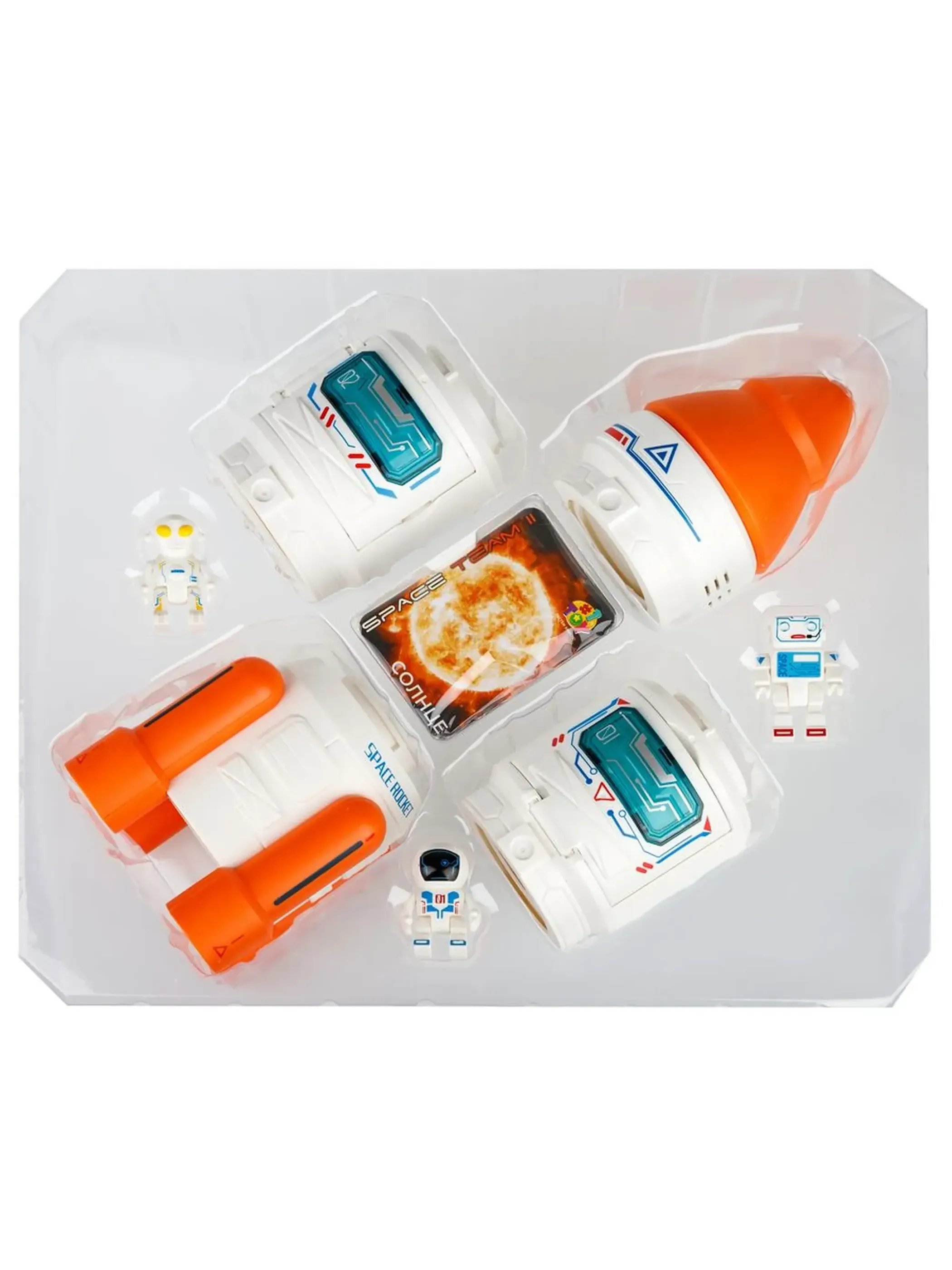 1toy SPACE TEAM II космический корабль в компл. 3 космонавта, звук. эффекты