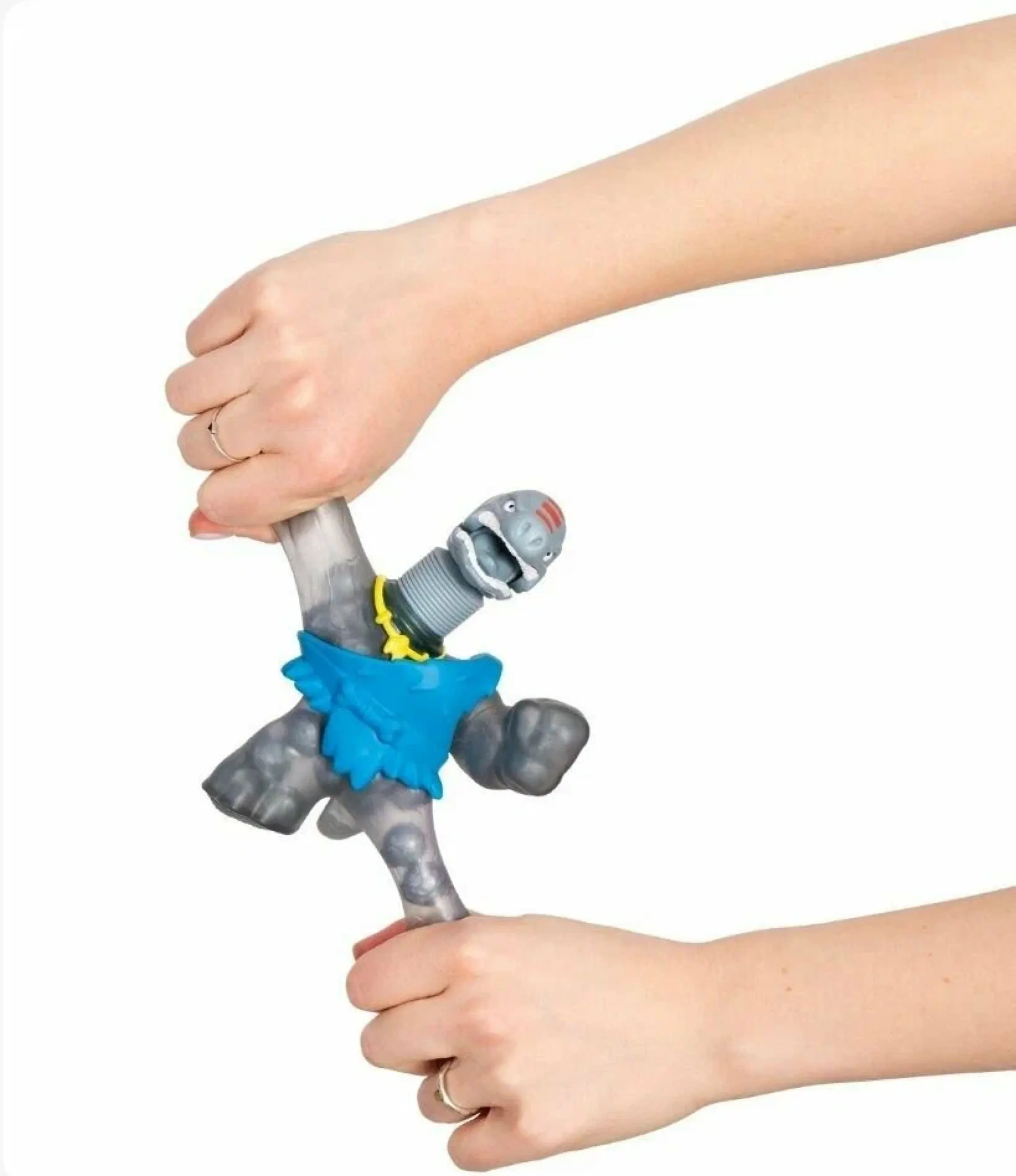 GooJitZu Игрушка Ультраредкий Браксор Дино Пауэр тянущаяся фигурка