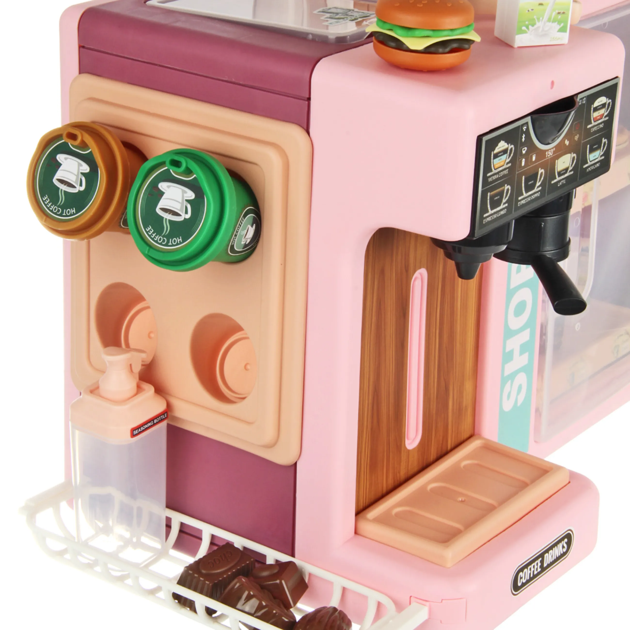 Игровой набор «Кофейня» на бат. со зв., вод. 43х14.5х35