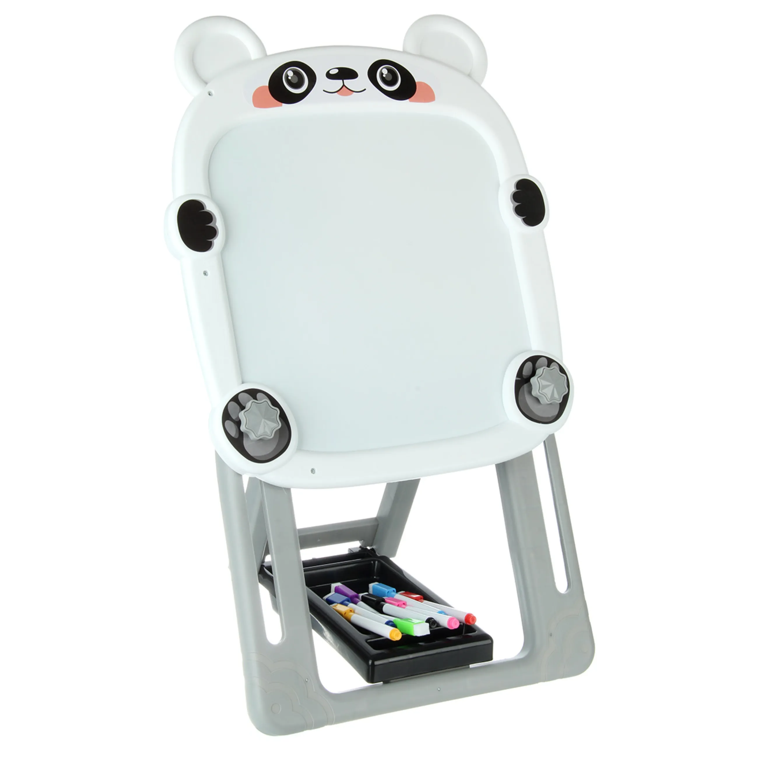 Доска для рисования «Мольберт Панда», двусторон., высота макс. 54 см, в набор