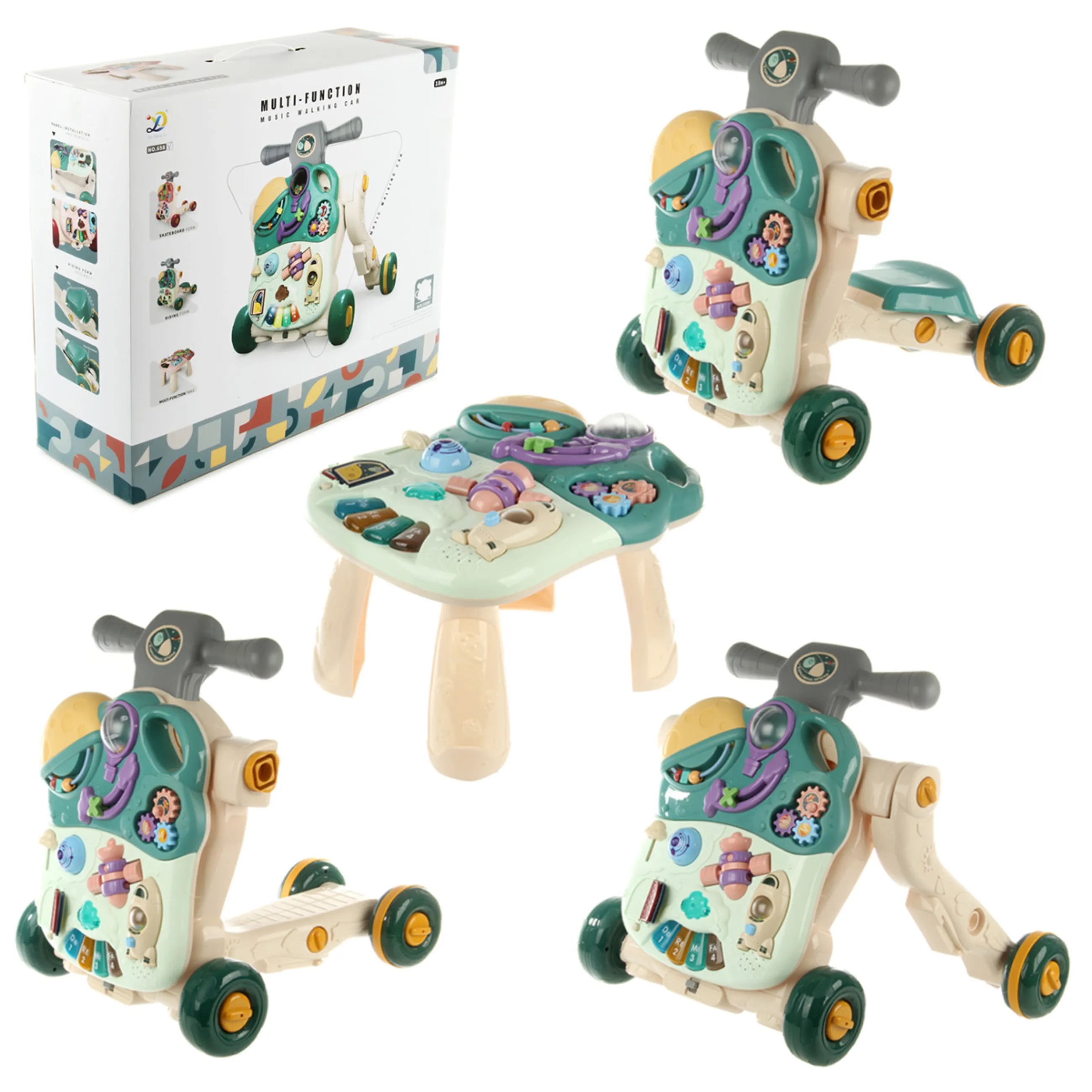 Развивающая игрушка Каталка-ходунки «Малыш», свет, звук