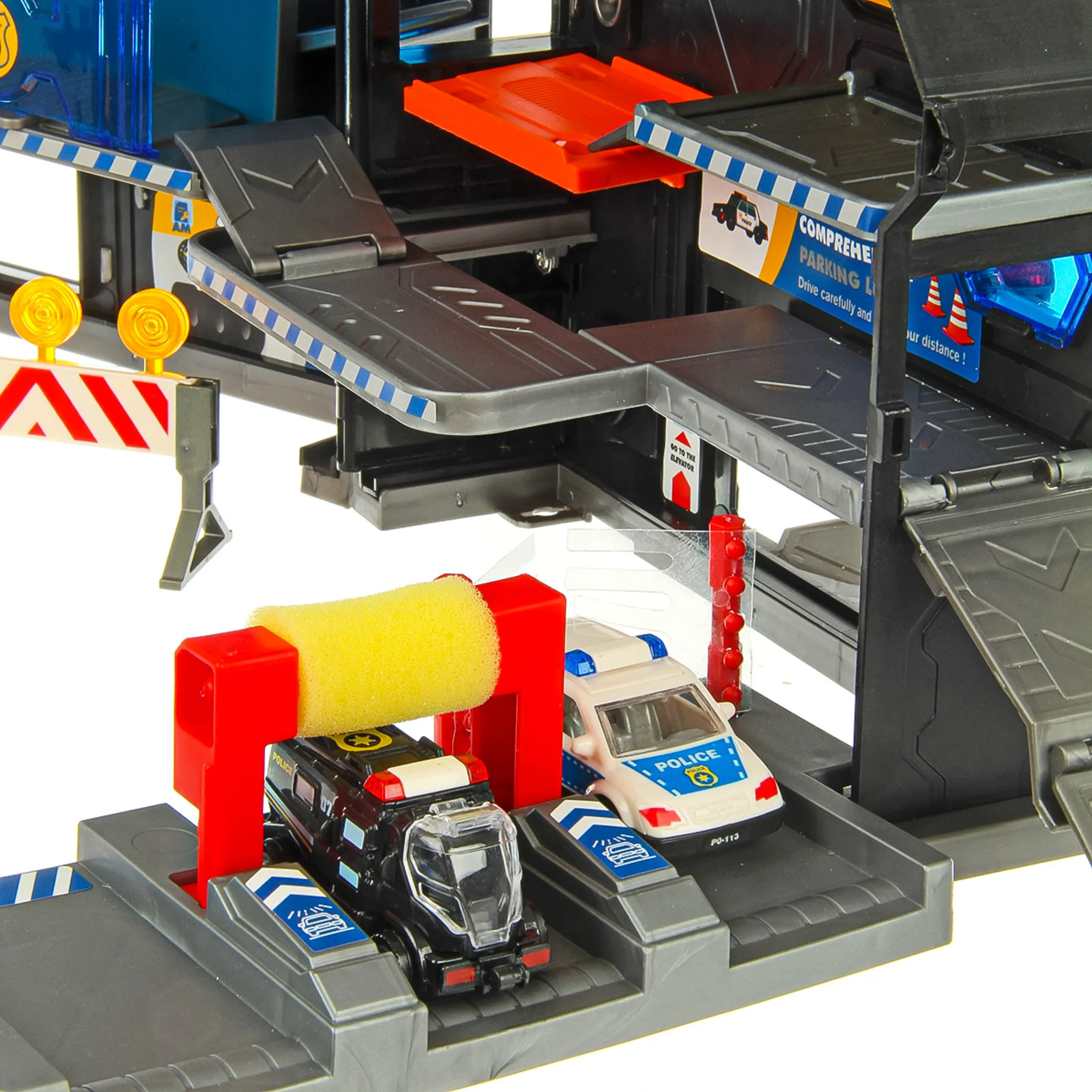 Парковка «Полицеская станция» 42х12,5х27,5 см.