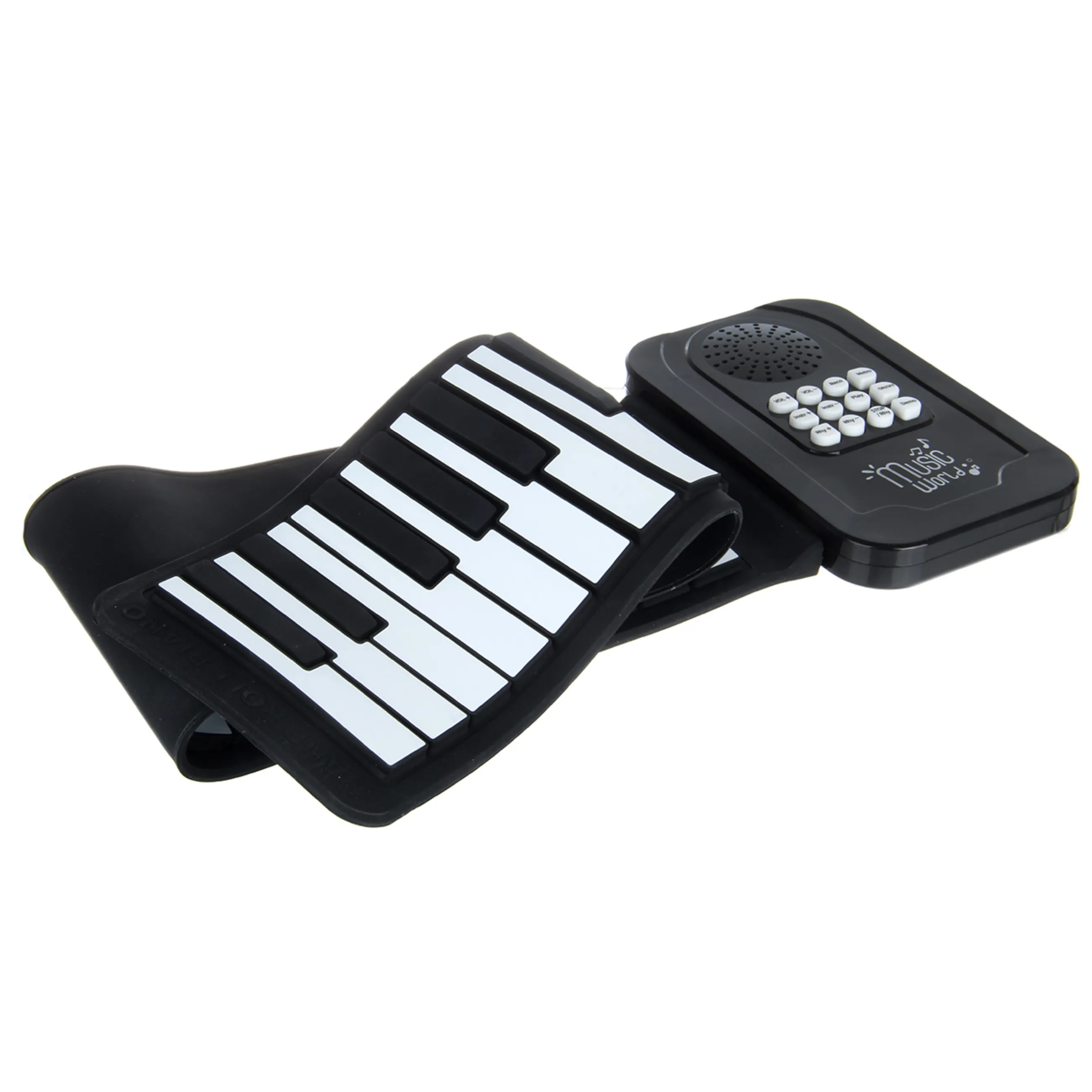 Синтезатор электронный на бат. 49 клав. «Музыка», скручивается, в кор.