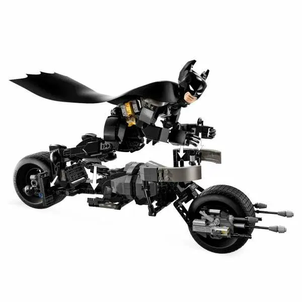 Конструктор LEGO DC Фигурка Бэтмена и бэтцикл