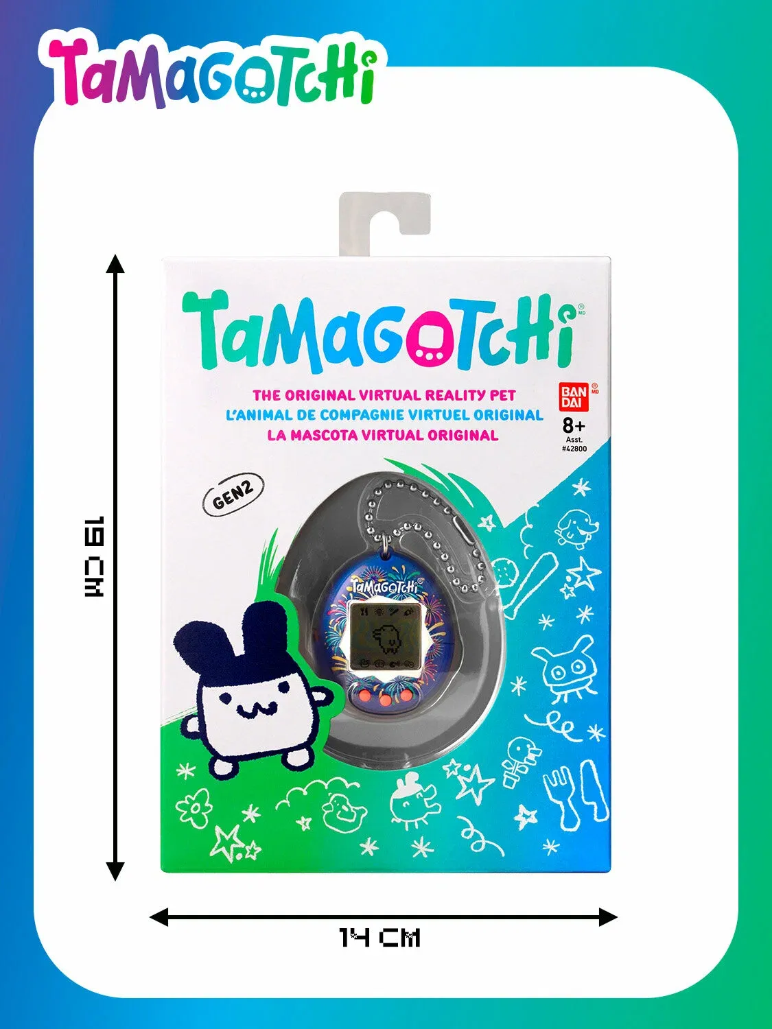Tamagotchi. Интерактивная игрушка Ориджинал Фестивал Скай 2