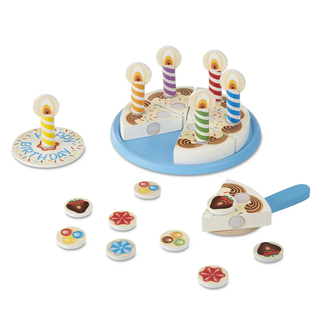 Melissa&Doug. Игровой набор деревянный Торт с липучками