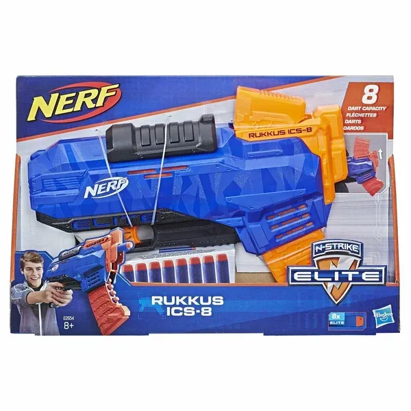 Hasbro Игрушечное оружие Бластер N-Strike Elite Rukkus ICS-8