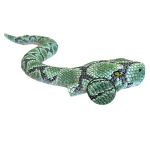 Питон-амфибия на пульте радиоуправления