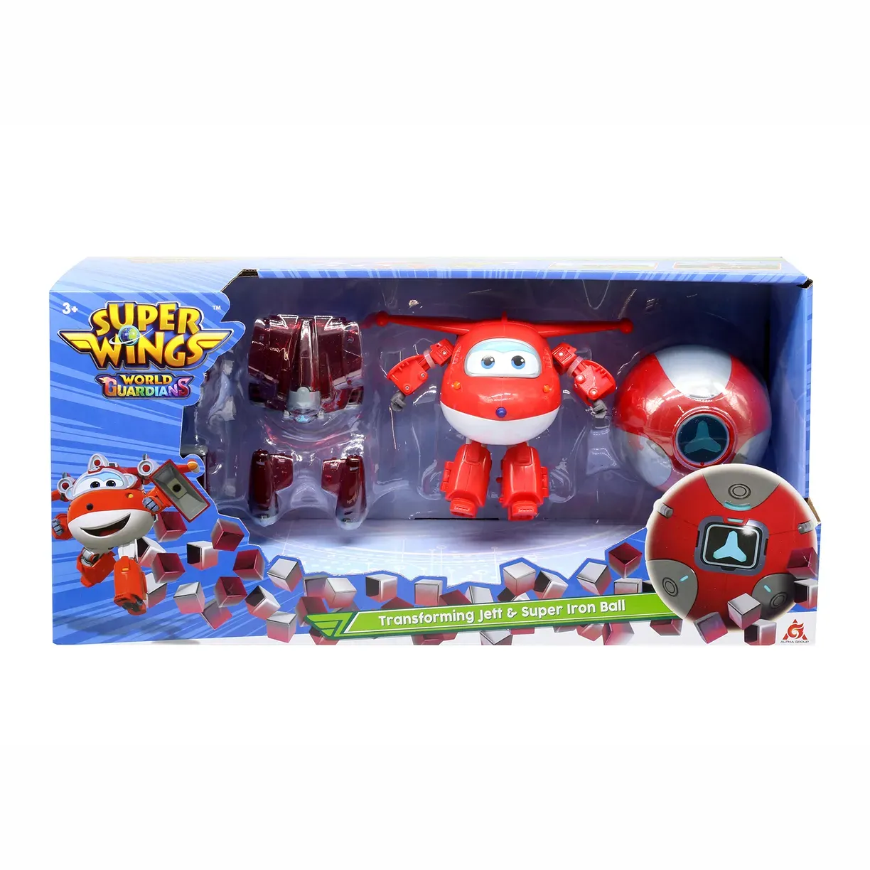 Super Wings Самолёт-конструктор Джетт серия Собери сам