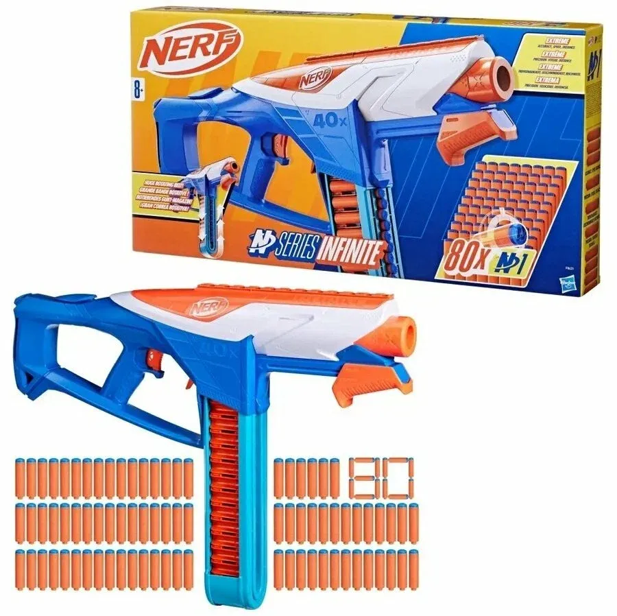Игрушечное оружие Hasbro - Бластер Nerf N-Series Infinite (корпус из пластика