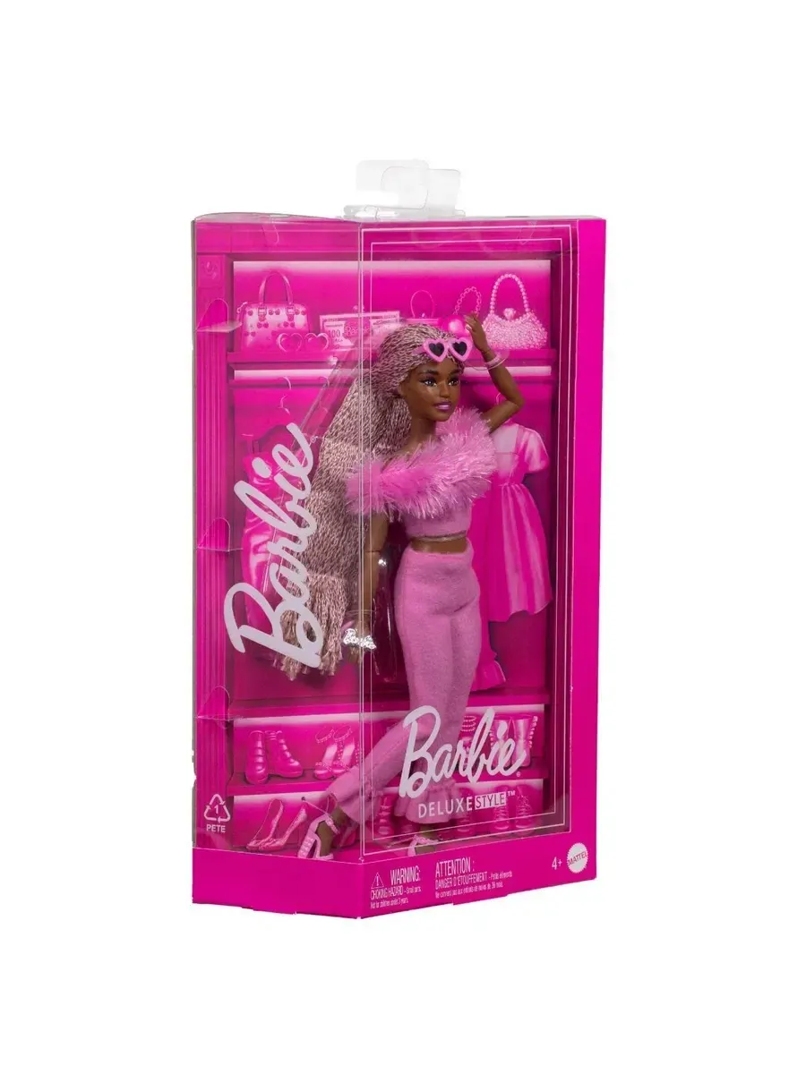 Кукла Barbie - Барби Deluxe Style с модными аксессуарами 