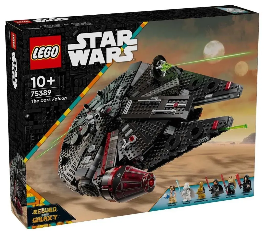 Конструктор детский LEGO SW Космический корабль Тёмный Сокол, 1579 дет.