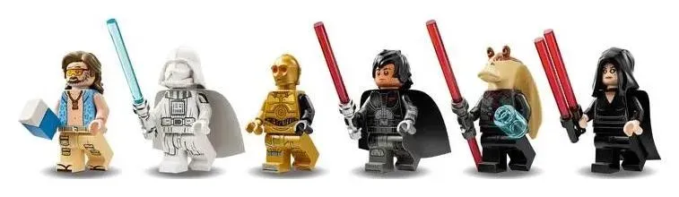 Конструктор детский LEGO SW Космический корабль Тёмный Сокол, 1579 дет.
