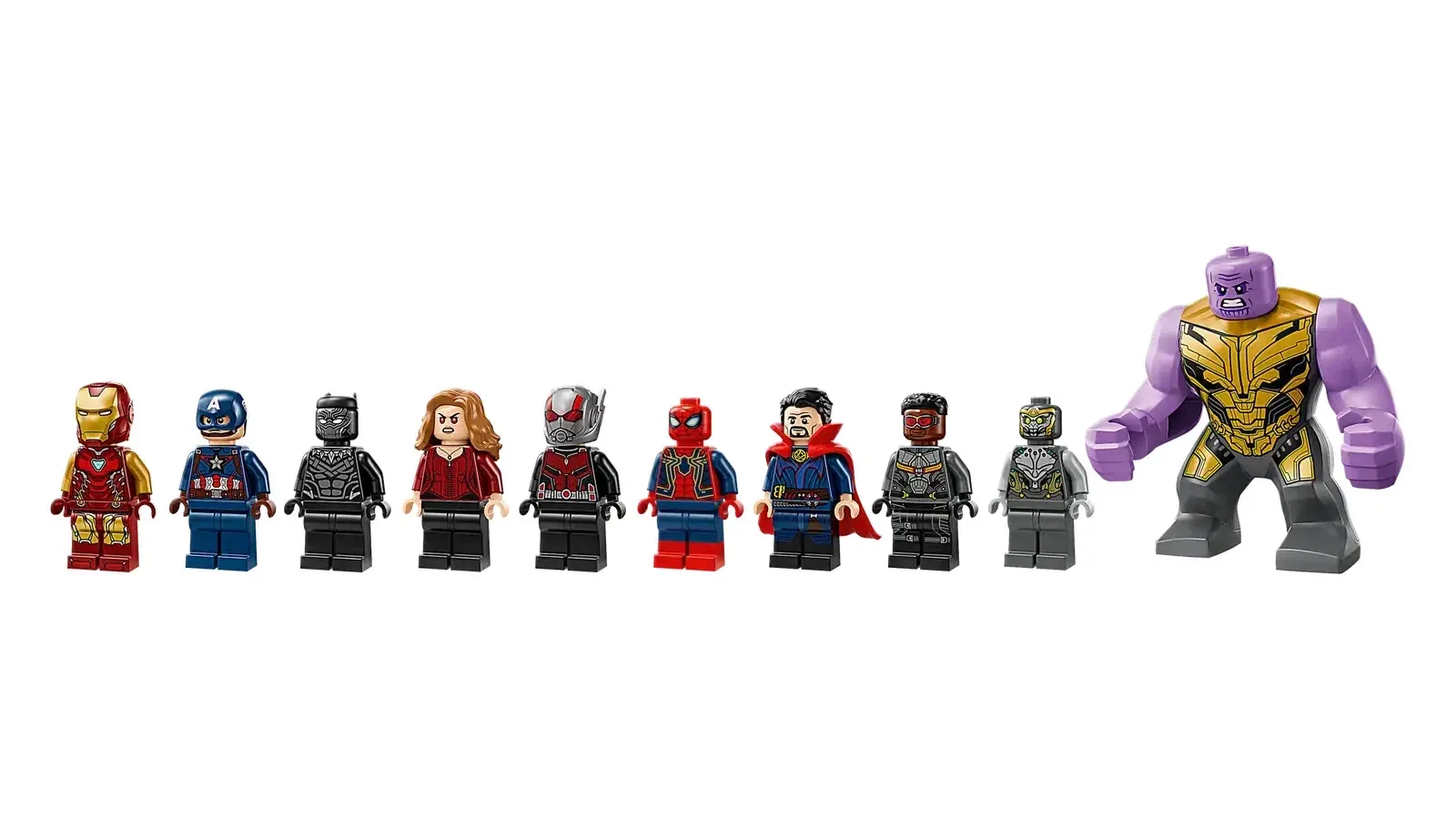 Конструктор детский LEGO Marvel Мстители: Финал - Финальная битва, 621 дет.