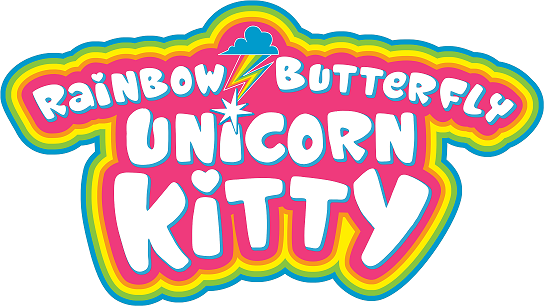 РАДУЖНО БАБОЧКОВО ЕДИНОРОЖНАЯ КОШКА