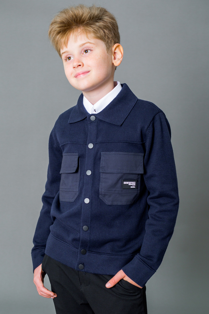 школьный кардиган для мальчика