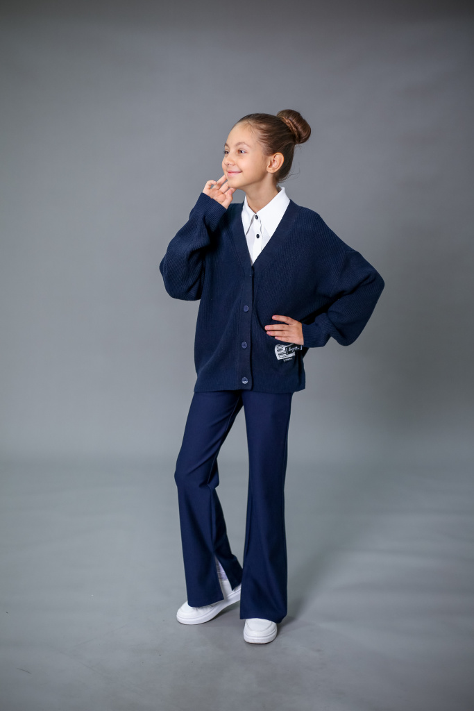 школьный кардиган для девочки