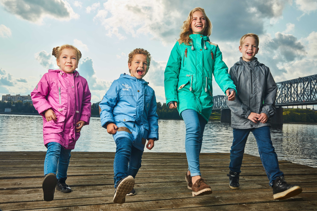 Минимализм весенней детской одежды