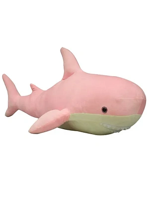 Игрушка мягконабивная Tallula акула 95 см, розовая