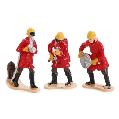 Гараж Пожарная станция с машинкой, вертолетом и акс. 42х7х26см.