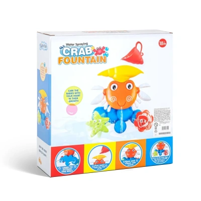 Набор для купания «Крабик-фонтанчик» (29 см, лейка)